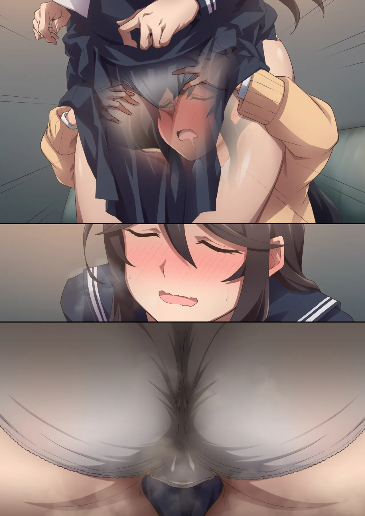 [Kaori no Chikara (Kaze no Koe)] Two Sadistic Friends Who Actually Love Fart Play Get Into a Crazy Relationship When They Start Smelling Each Other's Farts image number 67