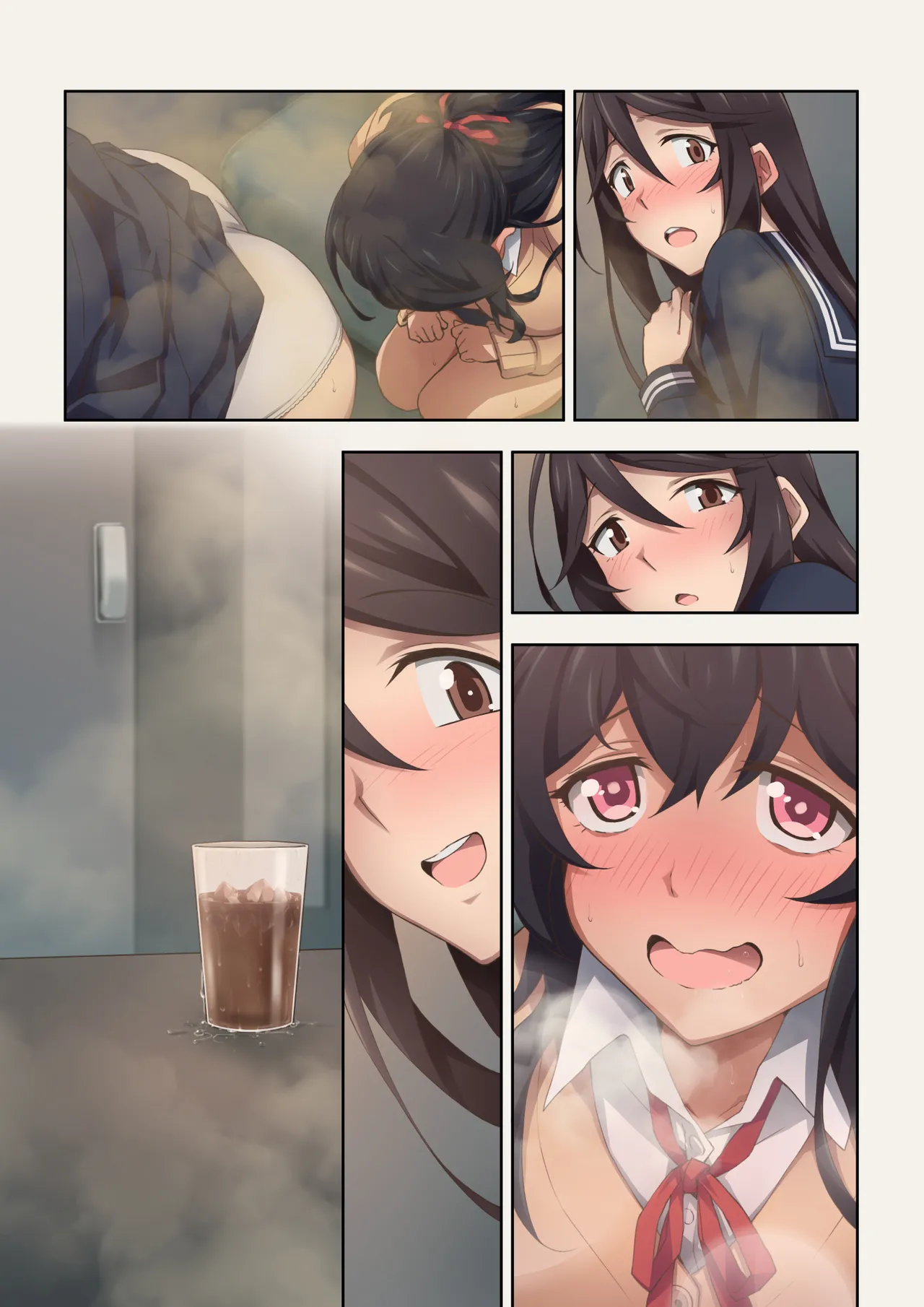 [Kaori no Chikara (Kaze no Koe)] Two Sadistic Friends Who Actually Love Fart Play Get Into a Crazy Relationship When They Start Smelling Each Other's Farts image number 70