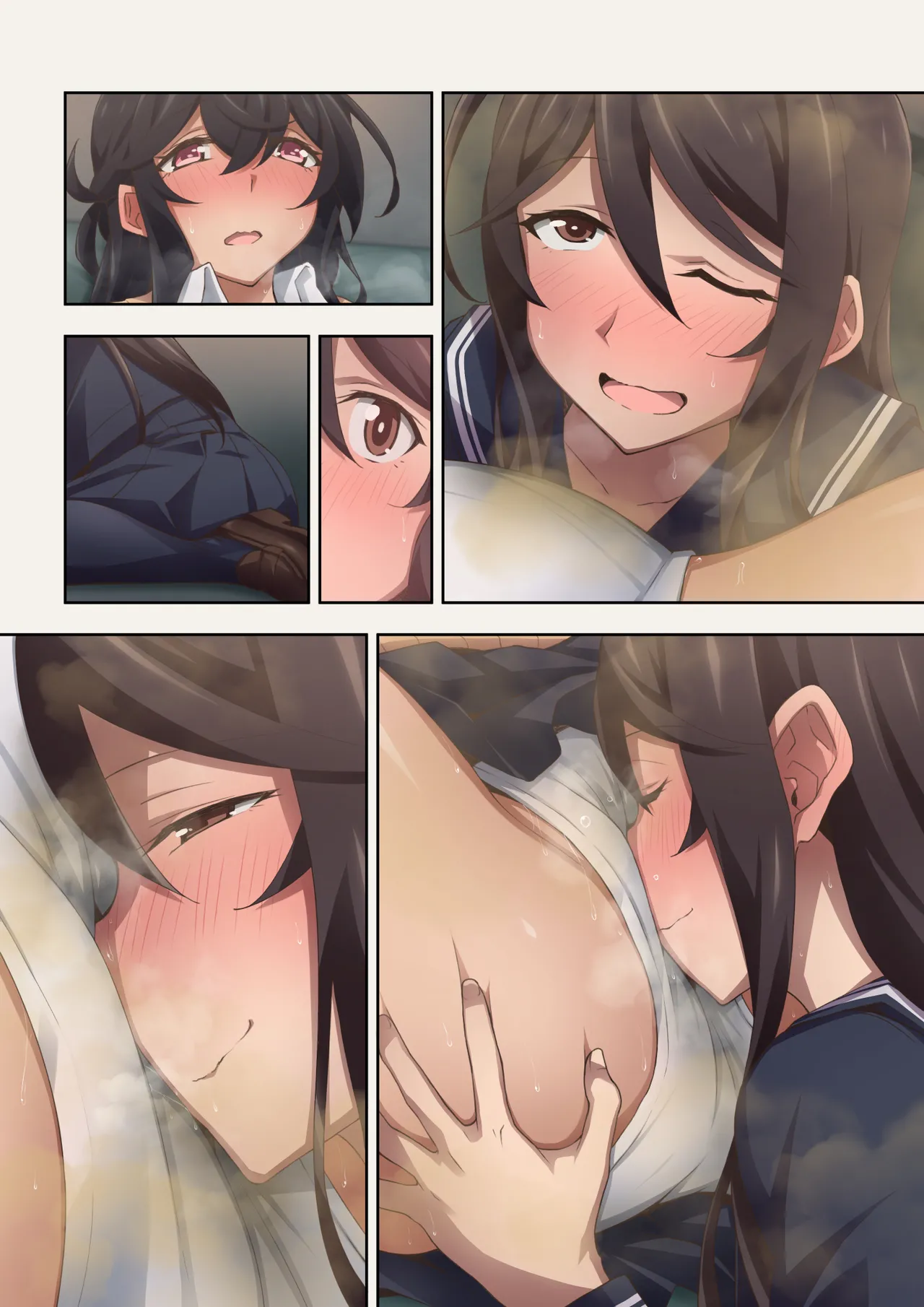 [Kaori no Chikara (Kaze no Koe)] Two Sadistic Friends Who Actually Love Fart Play Get Into a Crazy Relationship When They Start Smelling Each Other's Farts image number 75