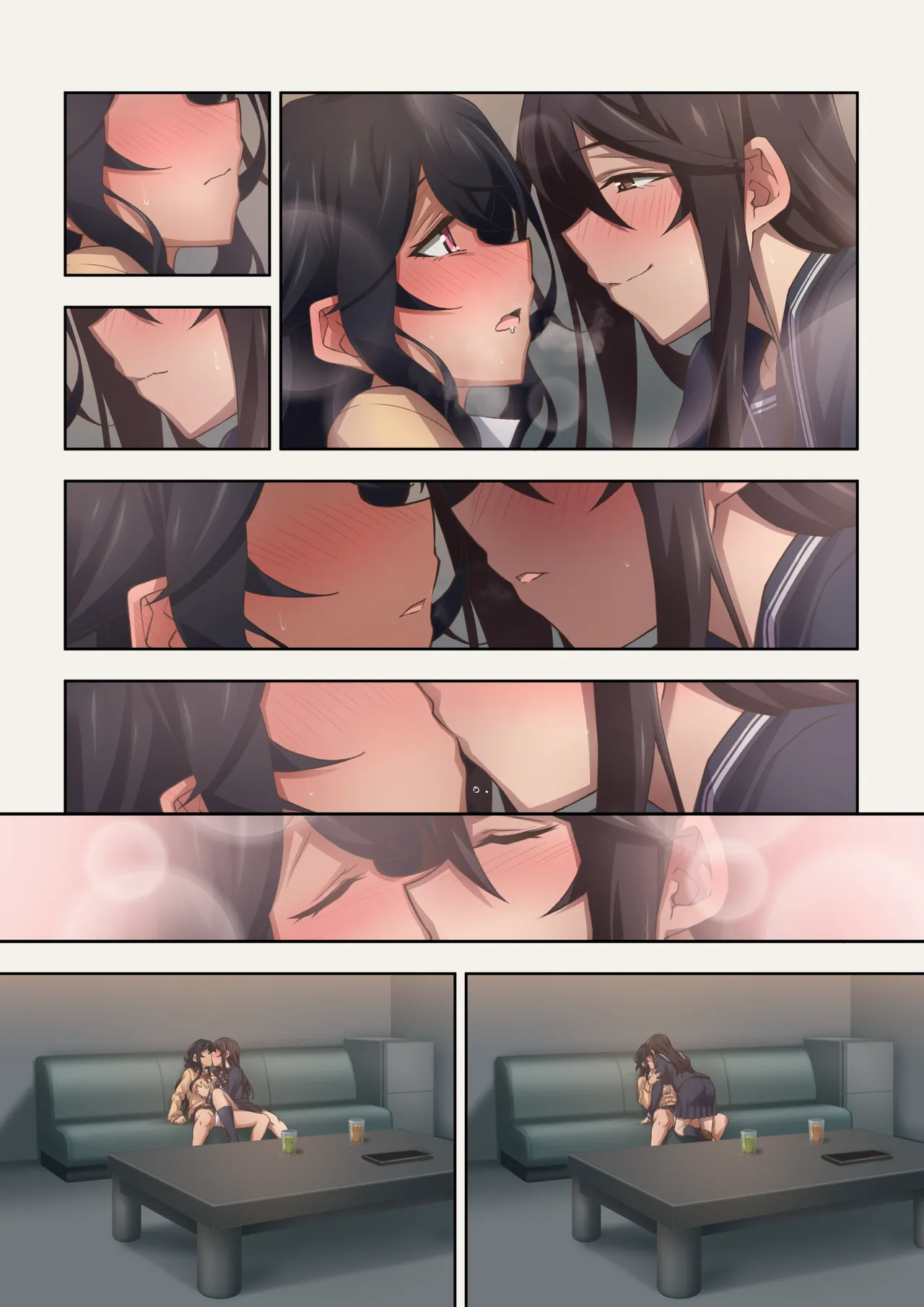 [Kaori no Chikara (Kaze no Koe)] Two Sadistic Friends Who Actually Love Fart Play Get Into a Crazy Relationship When They Start Smelling Each Other's Farts image number 77