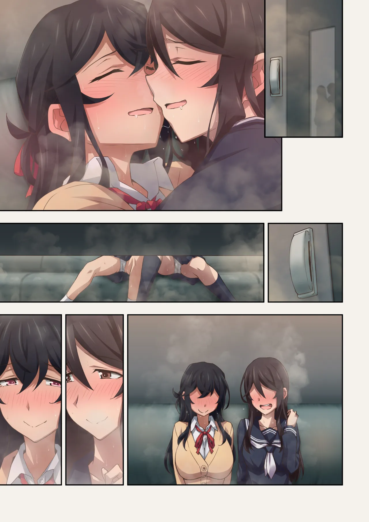 [Kaori no Chikara (Kaze no Koe)] Two Sadistic Friends Who Actually Love Fart Play Get Into a Crazy Relationship When They Start Smelling Each Other's Farts image number 81