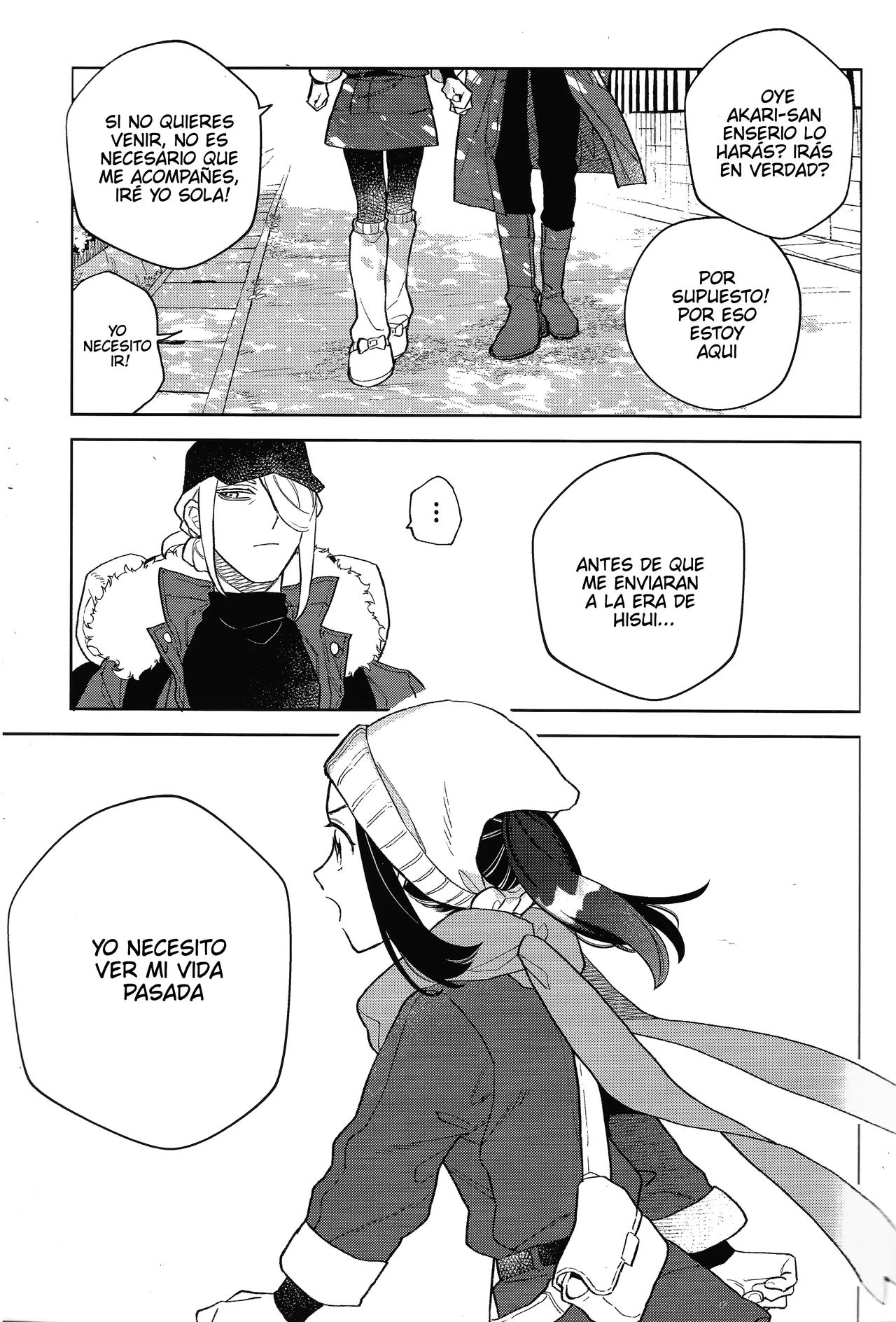 [Yuki] Viajando por el Mundo- Pokemon LEGENDS Arceus dj- Volo x Akari [Español] image number 3