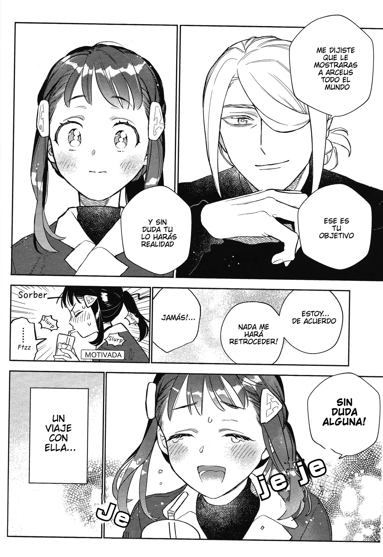 [Yuki] Viajando por el Mundo- Pokemon LEGENDS Arceus dj- Volo x Akari [Español] image number 24