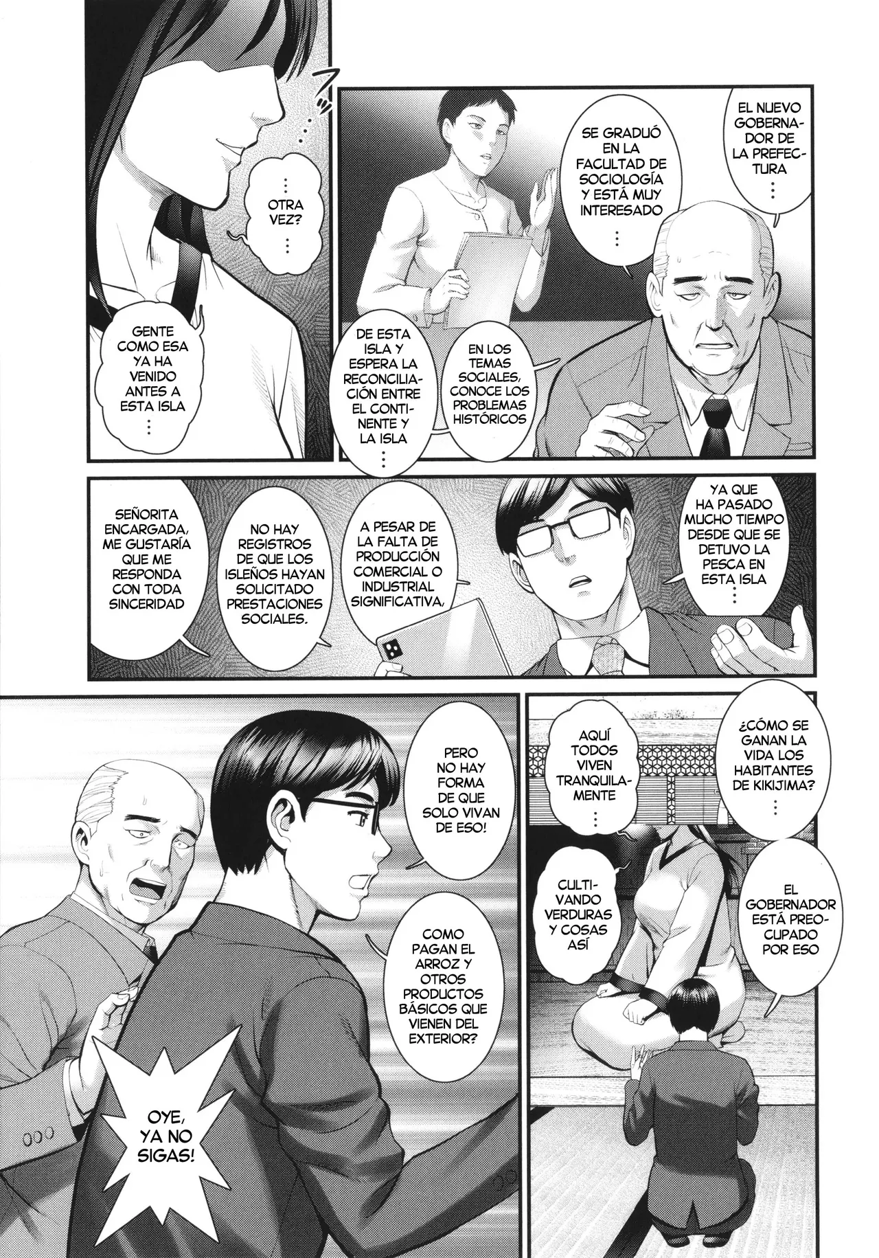 [Saigado] Meshibe no Sakihokoru Shima de (Chap. 7) | Una Isla donde florecen los Pistilos (Cap. 7) [Spanish] [Digital][Harenchi no Fansub] image number 9