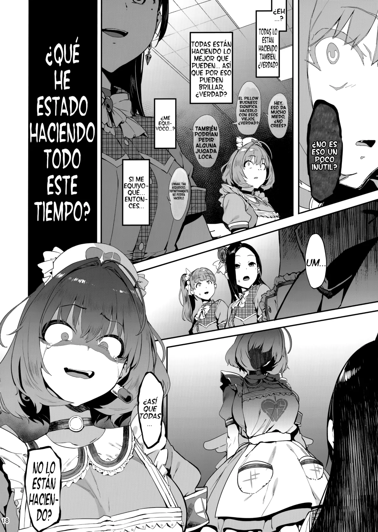 (C96) [PIANIISHIMO (Pija)] Yume Miru Kusuri (THE IDOLM@STER CINDERELLA GIRLS) [Spanish] [traductor del mal] [Decensored] image number 17