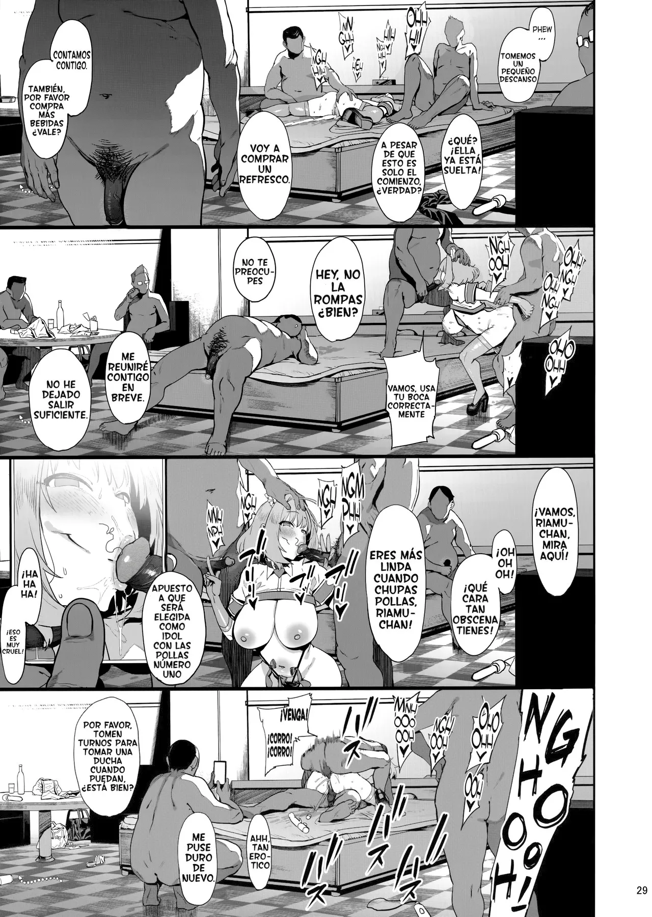 (C96) [PIANIISHIMO (Pija)] Yume Miru Kusuri (THE IDOLM@STER CINDERELLA GIRLS) [Spanish] [traductor del mal] [Decensored] image number 28