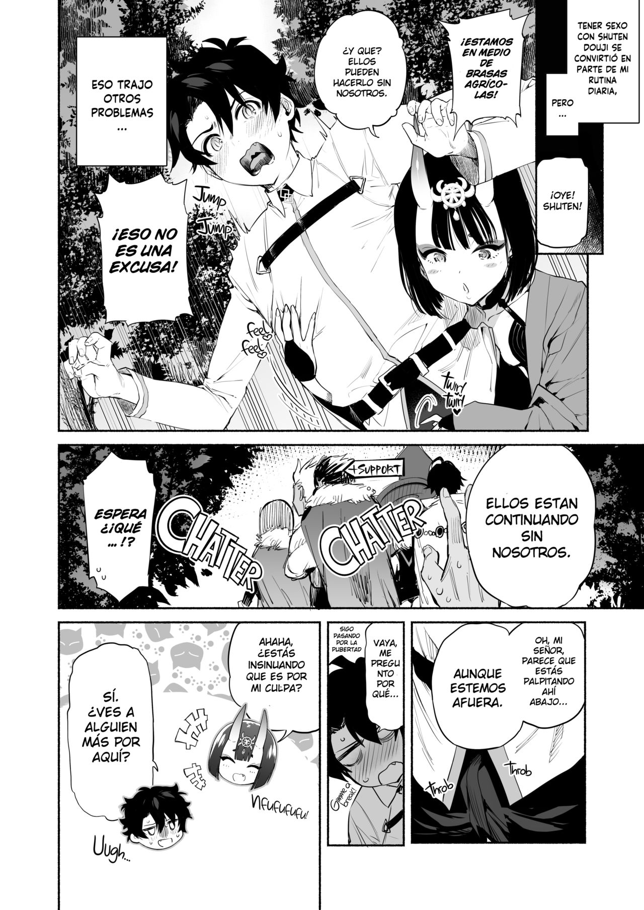 [Yuzuya (Yuzuha)] Shuten Douji ga Nuitekureru Hon (Fate/Grand Order) [Spanish] [Irkum Scan] [Decensored] [Digital] 이미지 번호 13