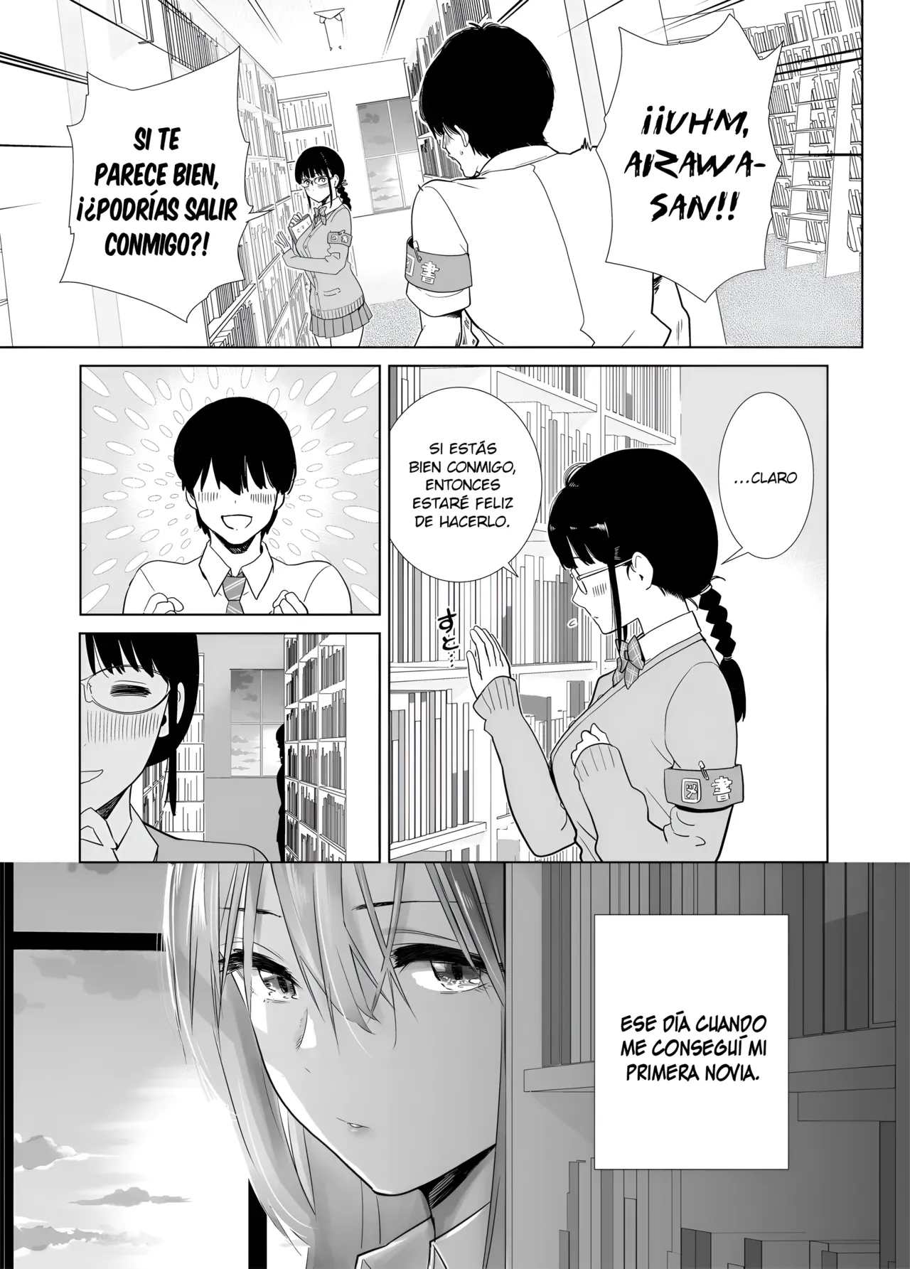 [Towelket] Hajimete Kanojo ga Dekita no ni...｜Me conseguí una novia pero... [Spanish] [Imperio Scan] image number 3