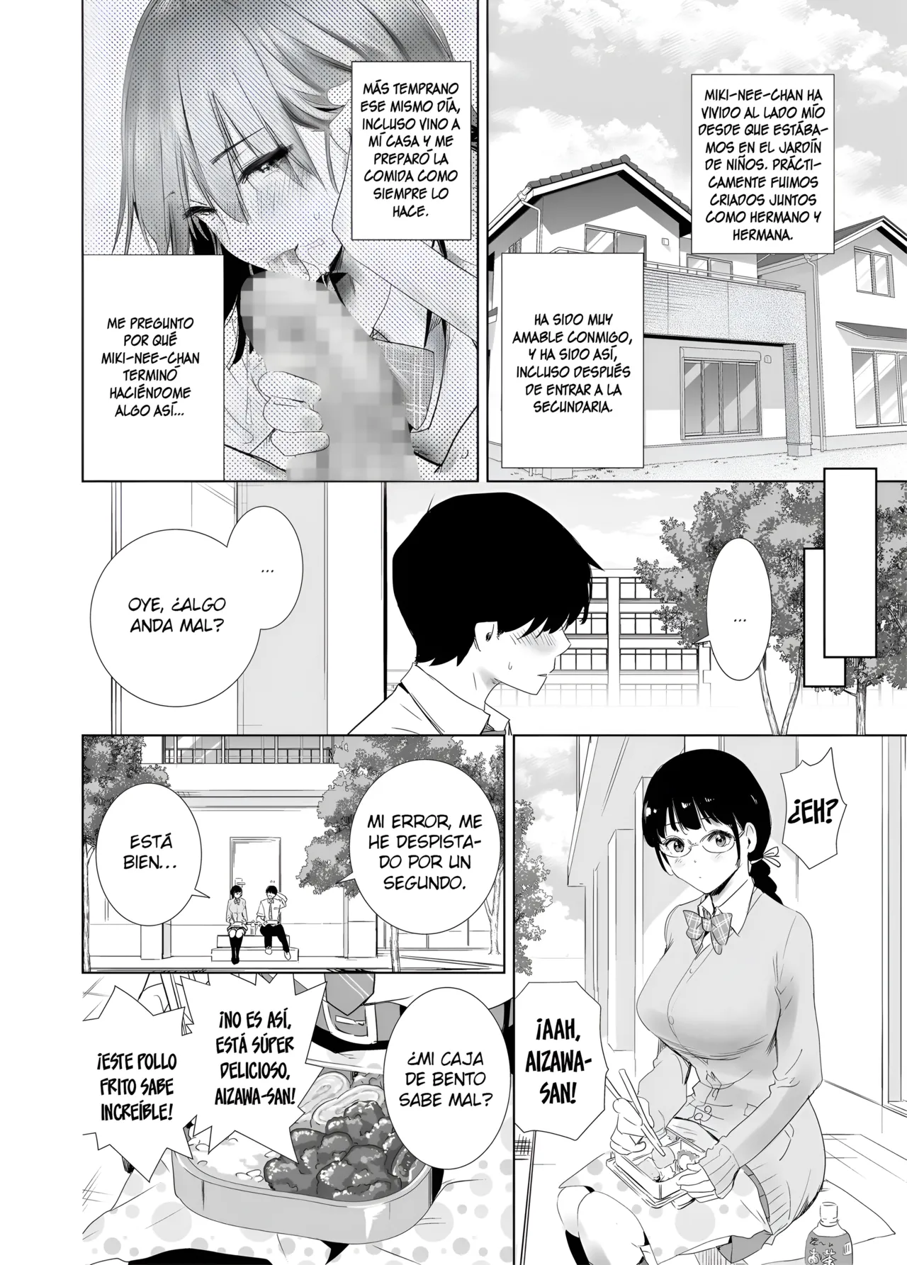 [Towelket] Hajimete Kanojo ga Dekita no ni...｜Me conseguí una novia pero... [Spanish] [Imperio Scan] image number 10