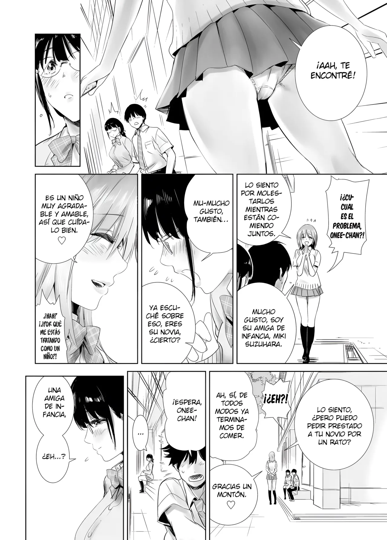 [Towelket] Hajimete Kanojo ga Dekita no ni...｜Me conseguí una novia pero... [Spanish] [Imperio Scan] image number 12