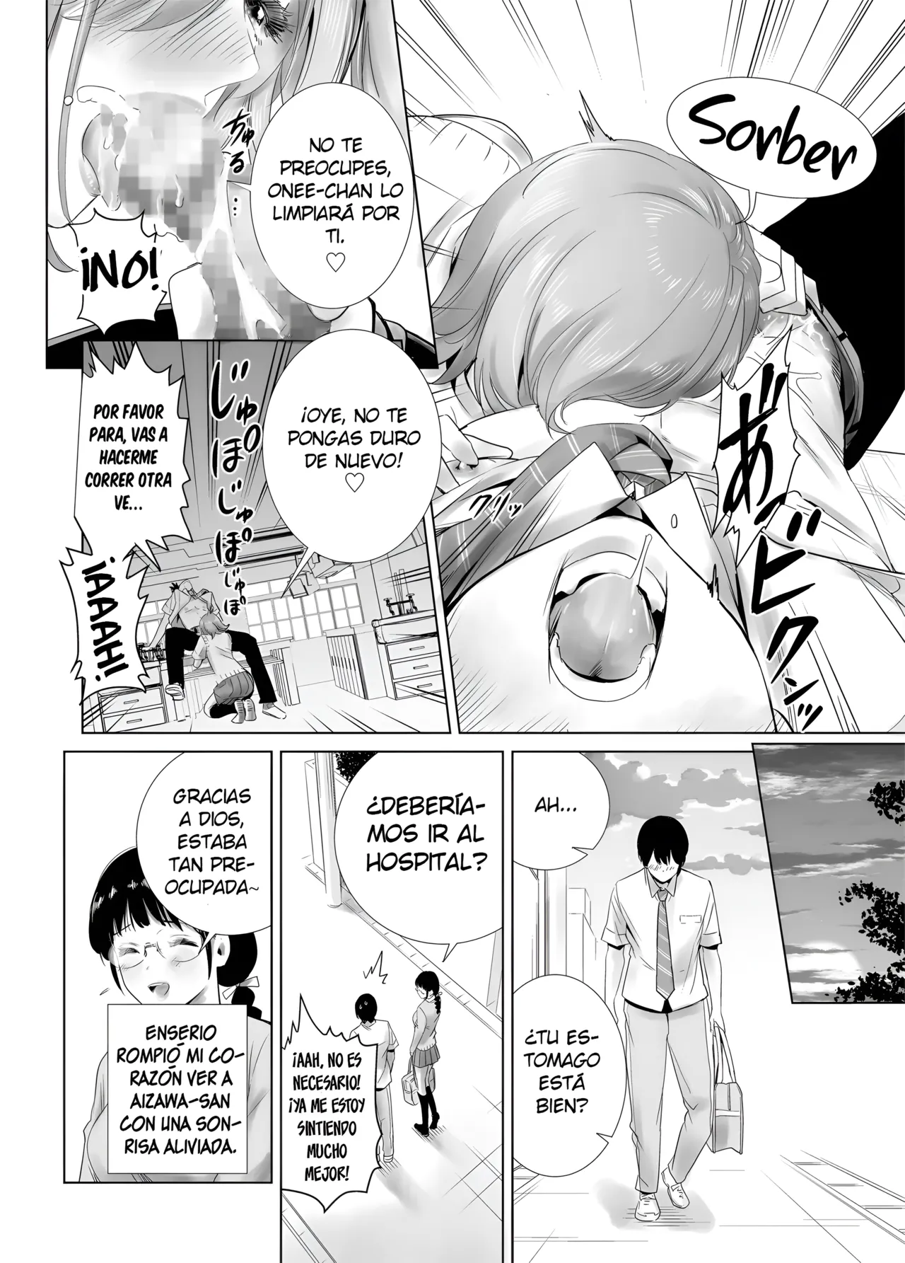 [Towelket] Hajimete Kanojo ga Dekita no ni...｜Me conseguí una novia pero... [Spanish] [Imperio Scan] image number 22