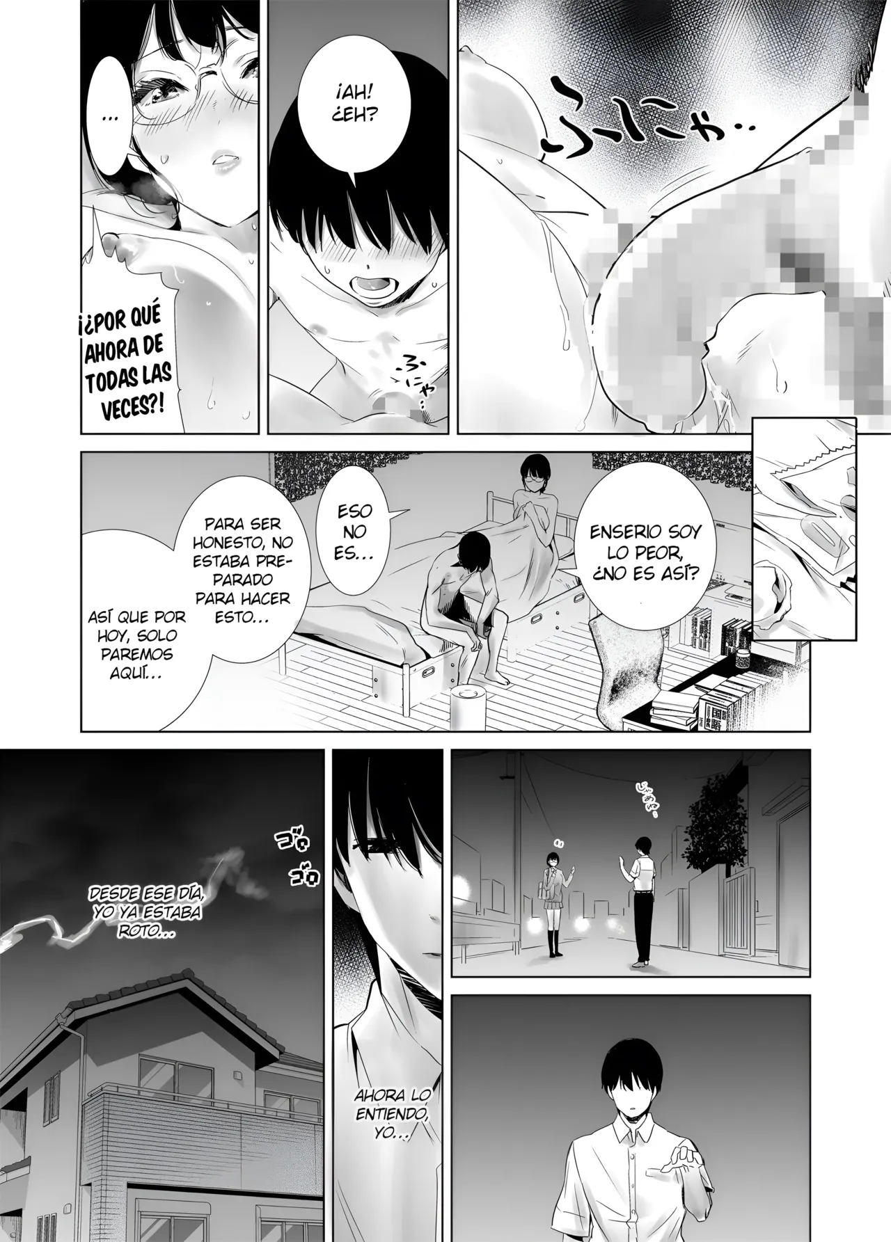 [Towelket] Hajimete Kanojo ga Dekita no ni...｜Me conseguí una novia pero... [Spanish] [Imperio Scan] image number 24