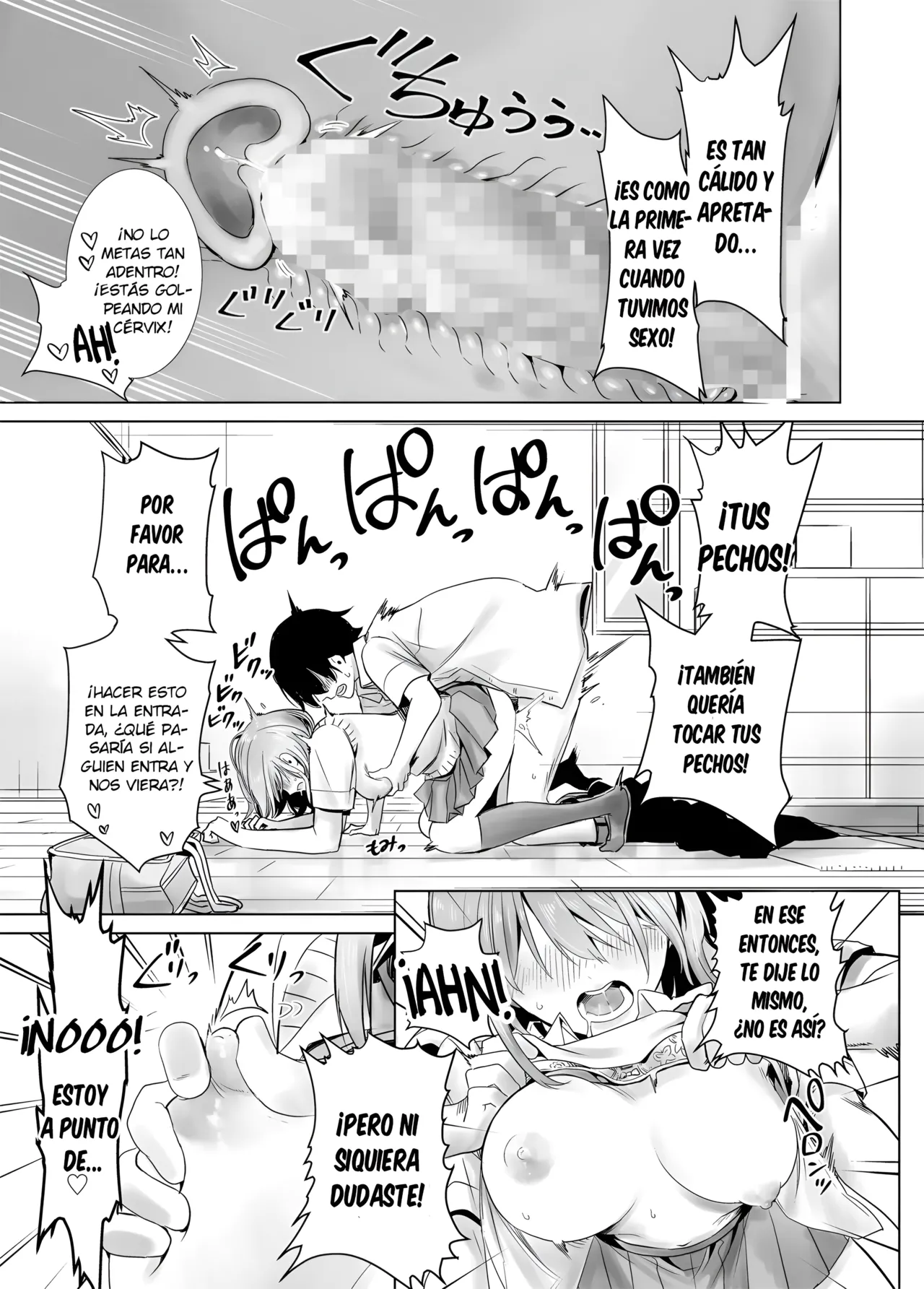 [Towelket] Hajimete Kanojo ga Dekita no ni...｜Me conseguí una novia pero... [Spanish] [Imperio Scan] image number 29