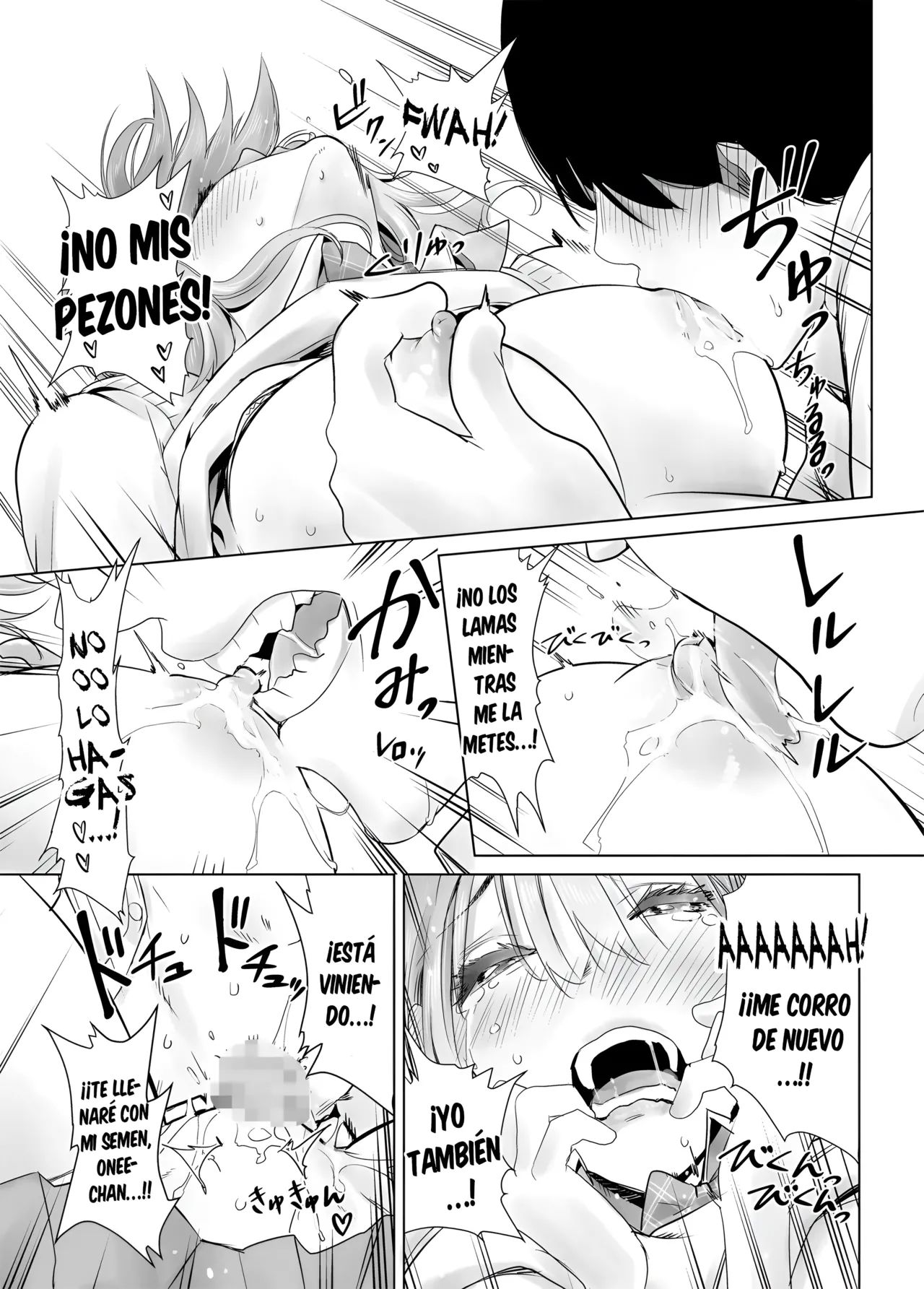 [Towelket] Hajimete Kanojo ga Dekita no ni...｜Me conseguí una novia pero... [Spanish] [Imperio Scan] image number 33
