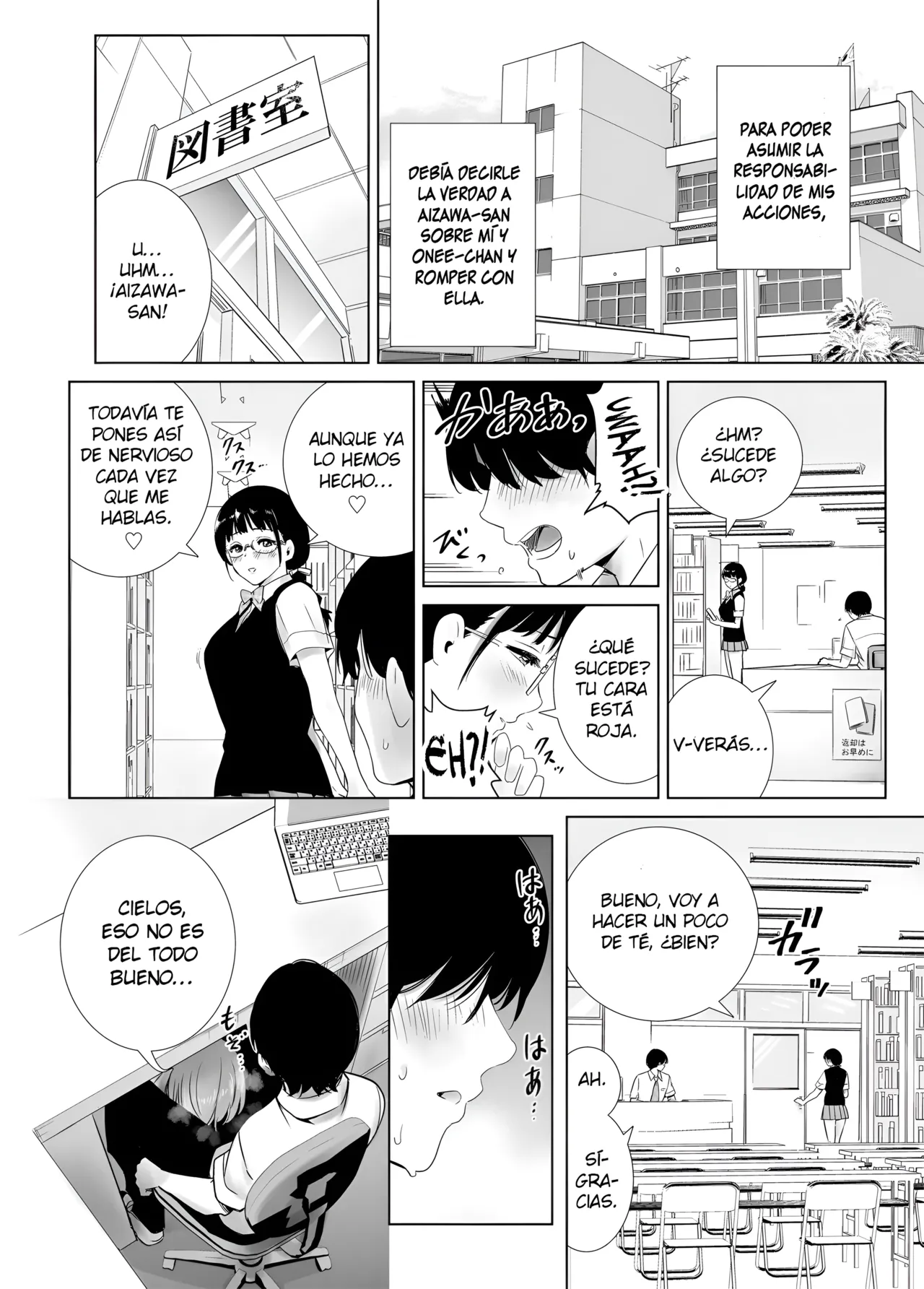 [Towelket] Hajimete Kanojo ga Dekita no ni...｜Me conseguí una novia pero... [Spanish] [Imperio Scan] image number 38