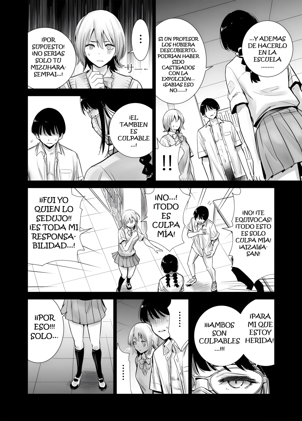 [Towelket] Hajimete Kanojo ga Dekita no ni...｜Me conseguí una novia pero... [Spanish] [Imperio Scan] image number 54