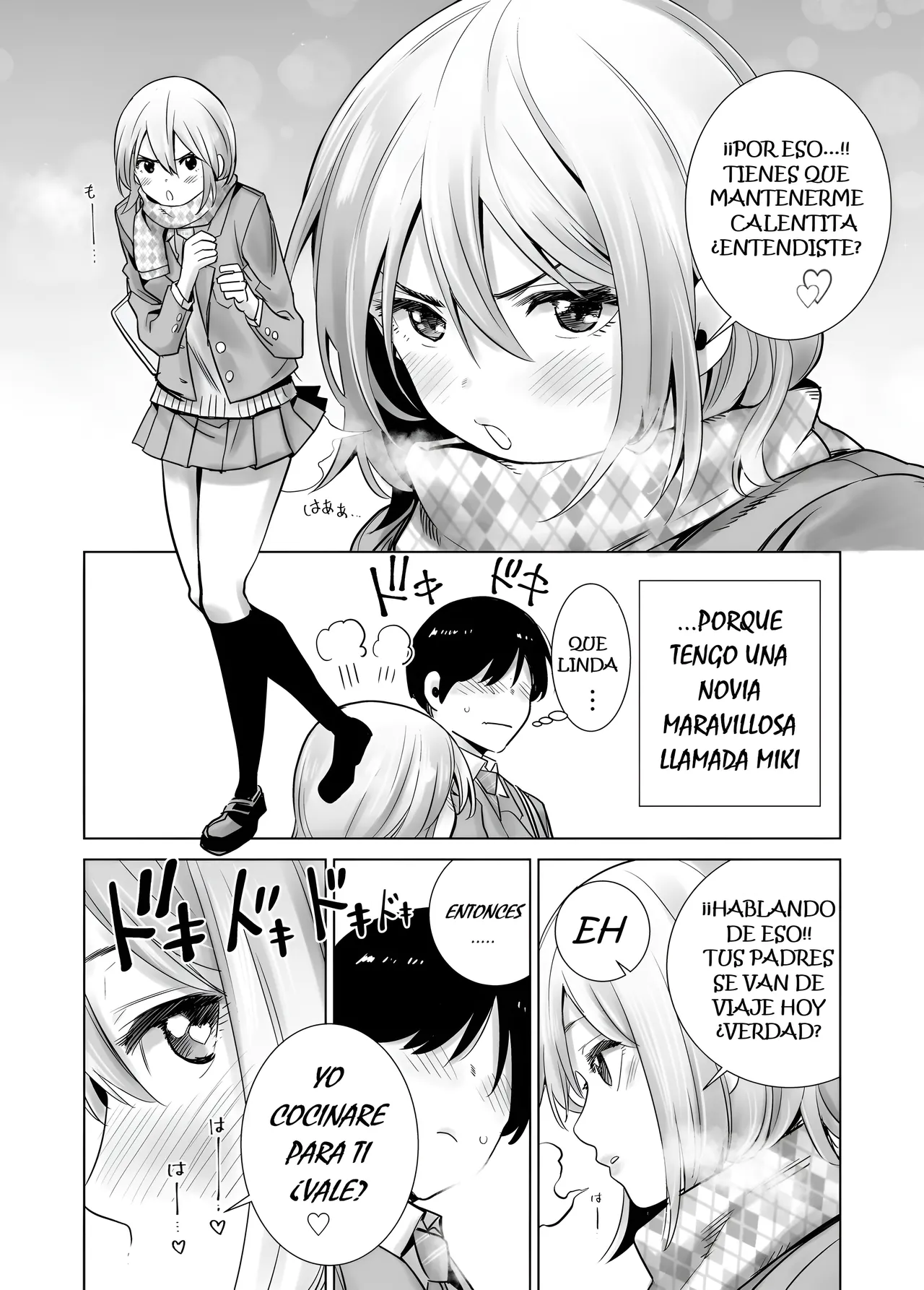 [Towelket] Hajimete Kanojo ga Dekita no ni...｜Me conseguí una novia pero... [Spanish] [Imperio Scan] image number 83