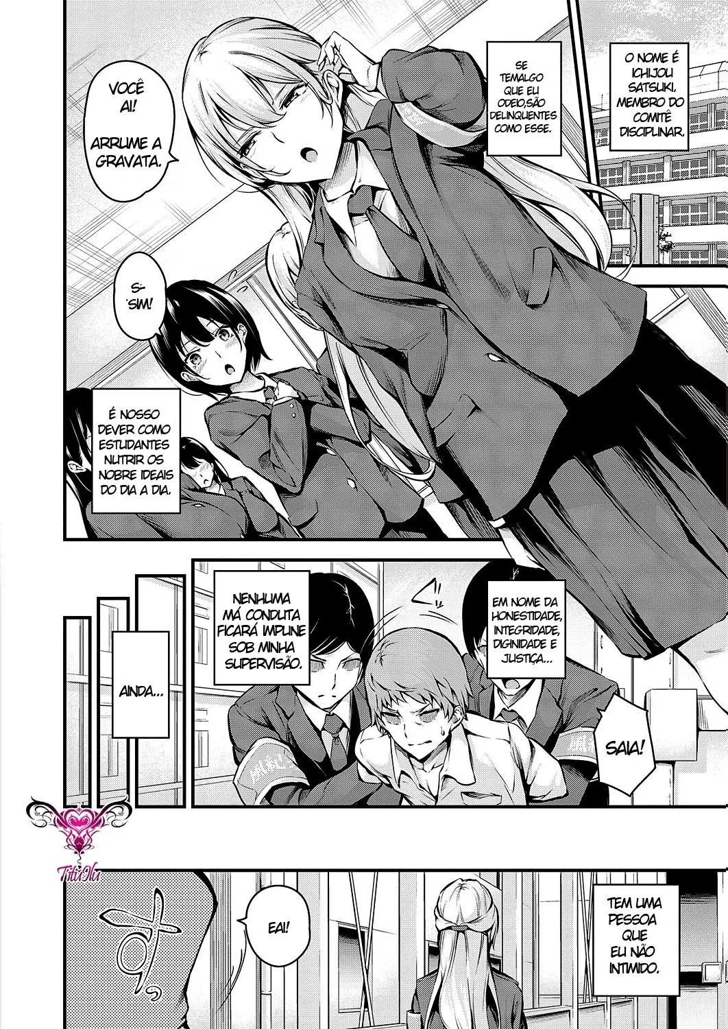 [Nasipasuta] Fuuki Iin Ichijou no Haiboku + After (Mesutoiro) [Portuguese-BR] {ilutitu} {Bakai.org} image number 2