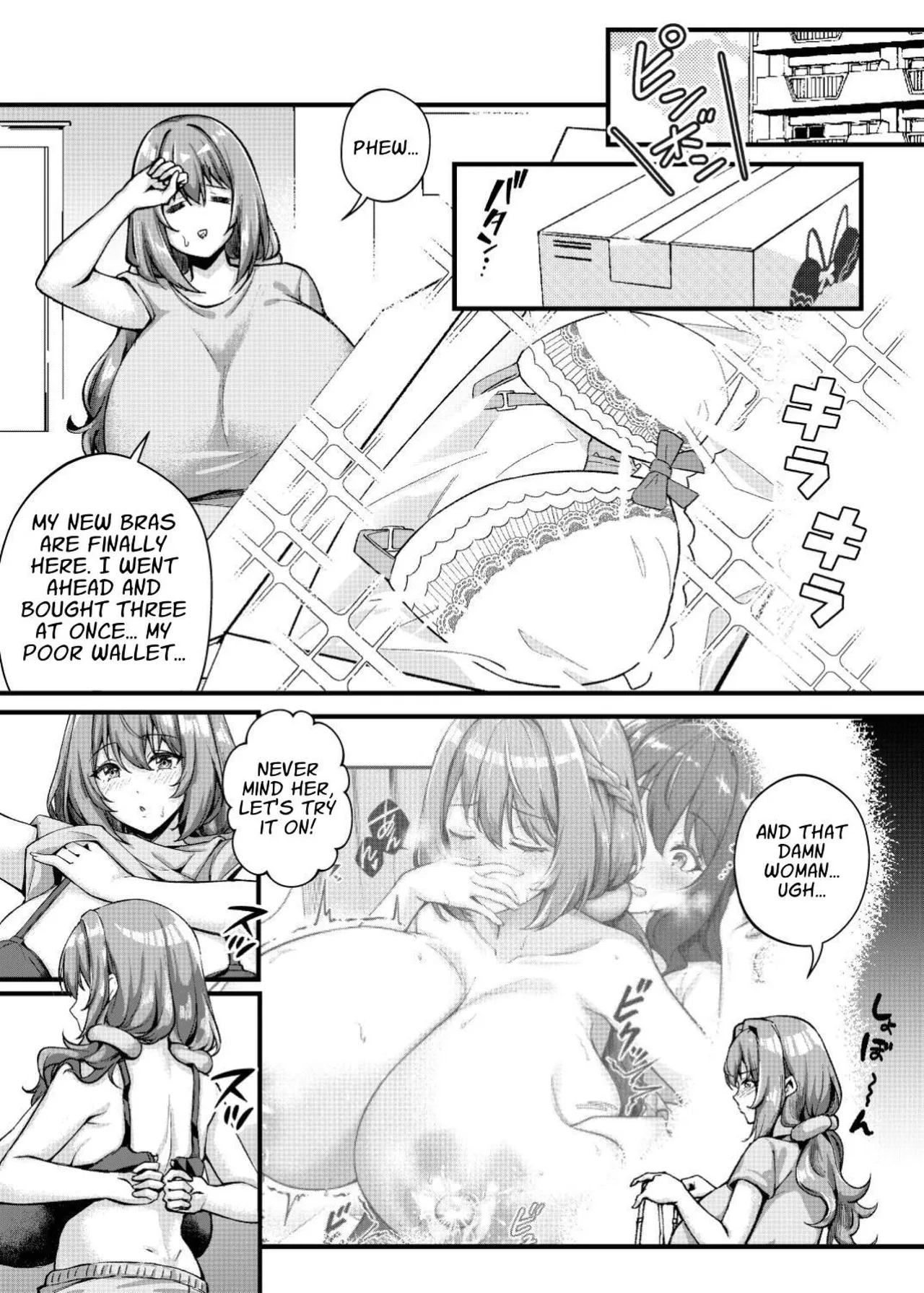 [Kannko Bokujyo (Kannko)] Choubakunyuu de Bonyuu Taishitsu no Watashi to Bakunyuu Daisuki Hentai Baito Senshi no Kusareen | Mega Busty Breastmilk Constitution Me & My Long-Term "Relationship" with a Boob-Obsessed Part Timer [English] [APA] 图片编号 14