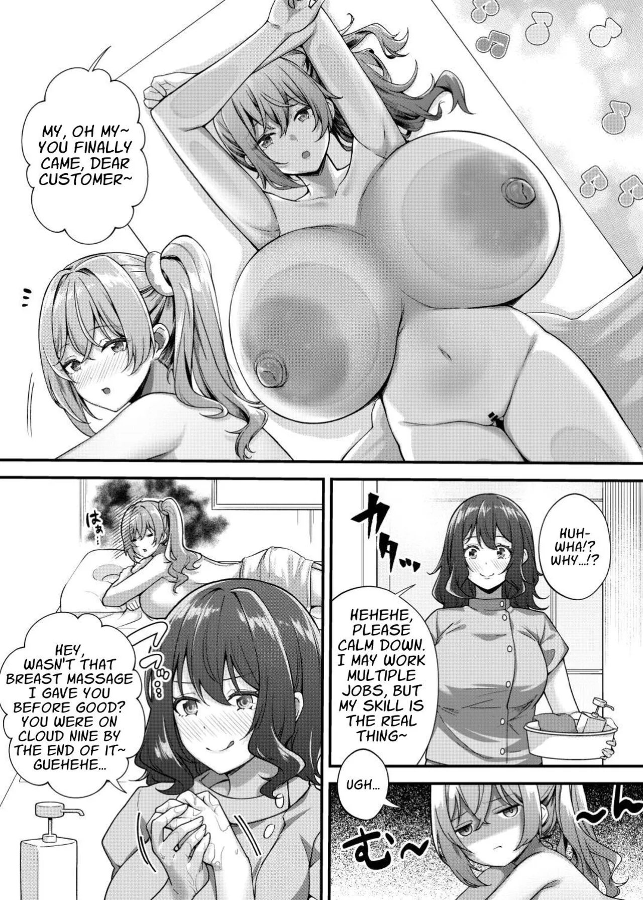 [Kannko Bokujyo (Kannko)] Choubakunyuu de Bonyuu Taishitsu no Watashi to Bakunyuu Daisuki Hentai Baito Senshi no Kusareen | Mega Busty Breastmilk Constitution Me & My Long-Term "Relationship" with a Boob-Obsessed Part Timer [English] [APA] 图片编号 19