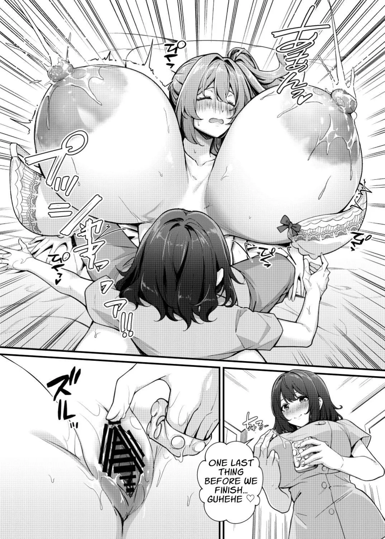 [Kannko Bokujyo (Kannko)] Choubakunyuu de Bonyuu Taishitsu no Watashi to Bakunyuu Daisuki Hentai Baito Senshi no Kusareen | Mega Busty Breastmilk Constitution Me & My Long-Term "Relationship" with a Boob-Obsessed Part Timer [English] [APA] 图片编号 31