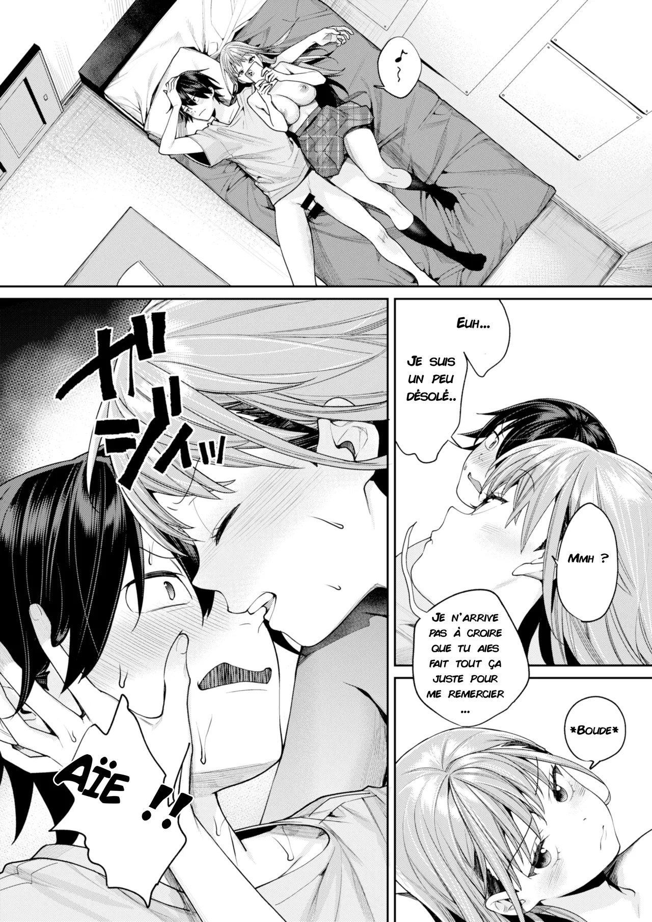 [Yakiniku Teikoku (MGMEE)] Shiro Gal Kanojo ga Dekita Riyuu | La raison pour laquelle j'ai pu avoir une petite amie gyaru [French] [Digital] 图片编号 30