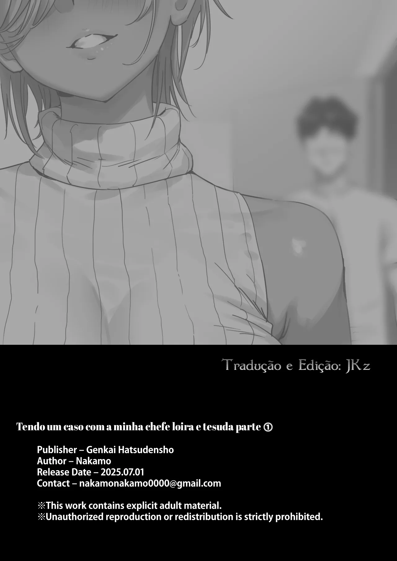 [Genkai Hatsudensho (Nakamo)] Onna Gal Joushi to Furin suru Hanashi 1 [pt-BR] [Bakai.org] 画像番号 22