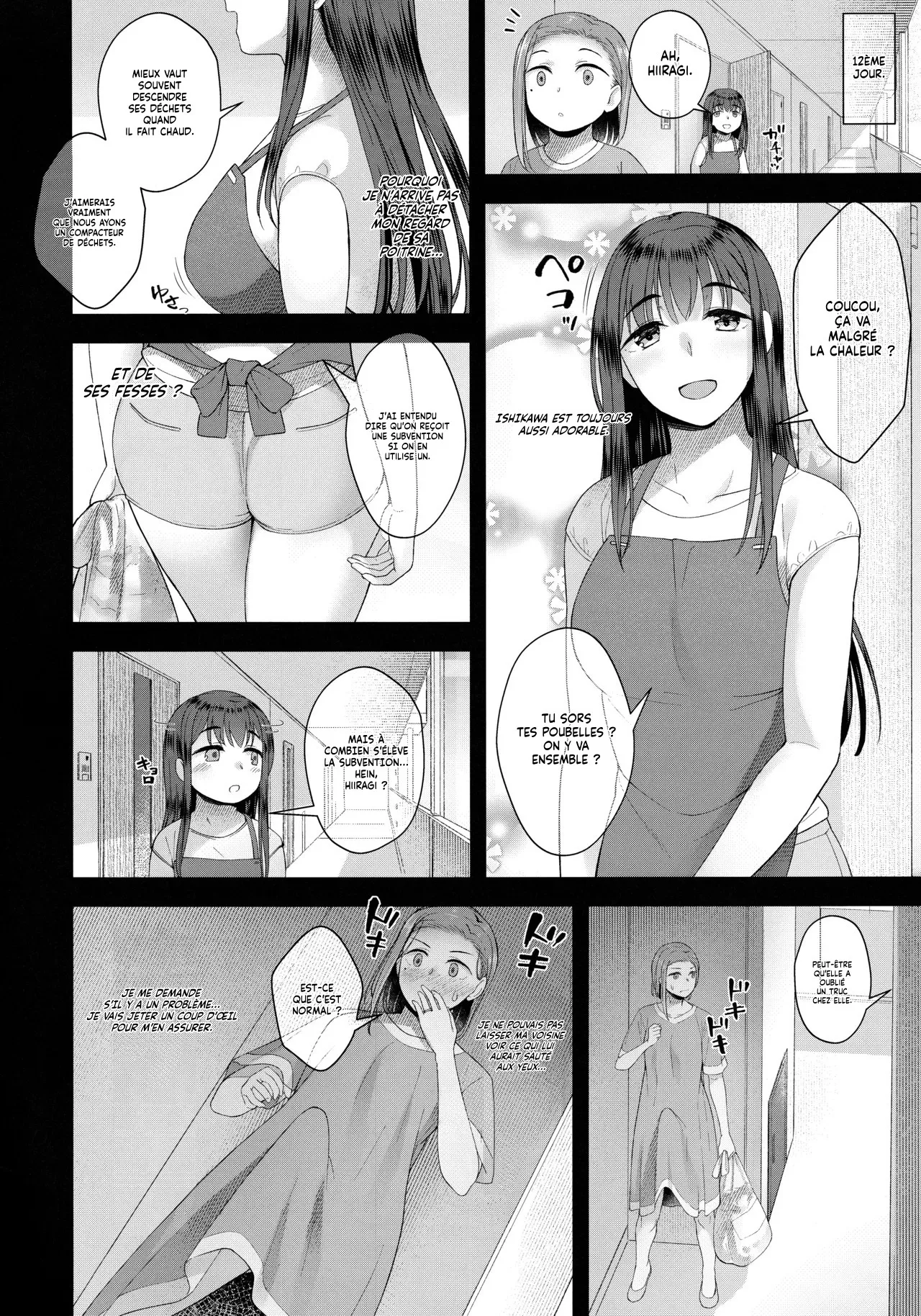 (Futaket 29) [Silicon Jichou (Condessa)] Hiiragi Haruko wa ○○○ o Hayashita | Une Mère au foyer en manque d'argent s'est fait pousser un Pénis [French] [Lopxi] Bildnummer 7