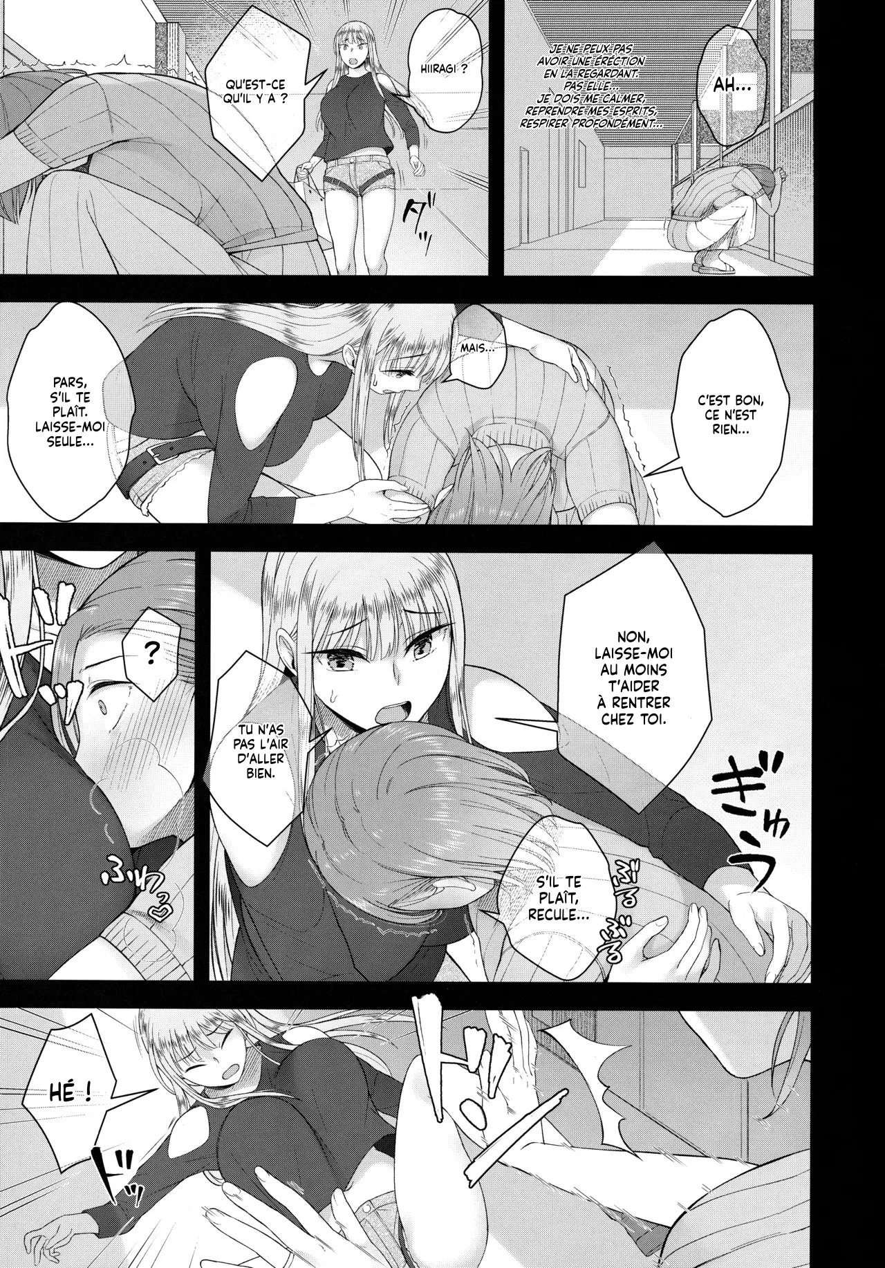 (Futaket 29) [Silicon Jichou (Condessa)] Hiiragi Haruko wa ○○○ o Hayashita | Une Mère au foyer en manque d'argent s'est fait pousser un Pénis [French] [Lopxi] Bildnummer 16