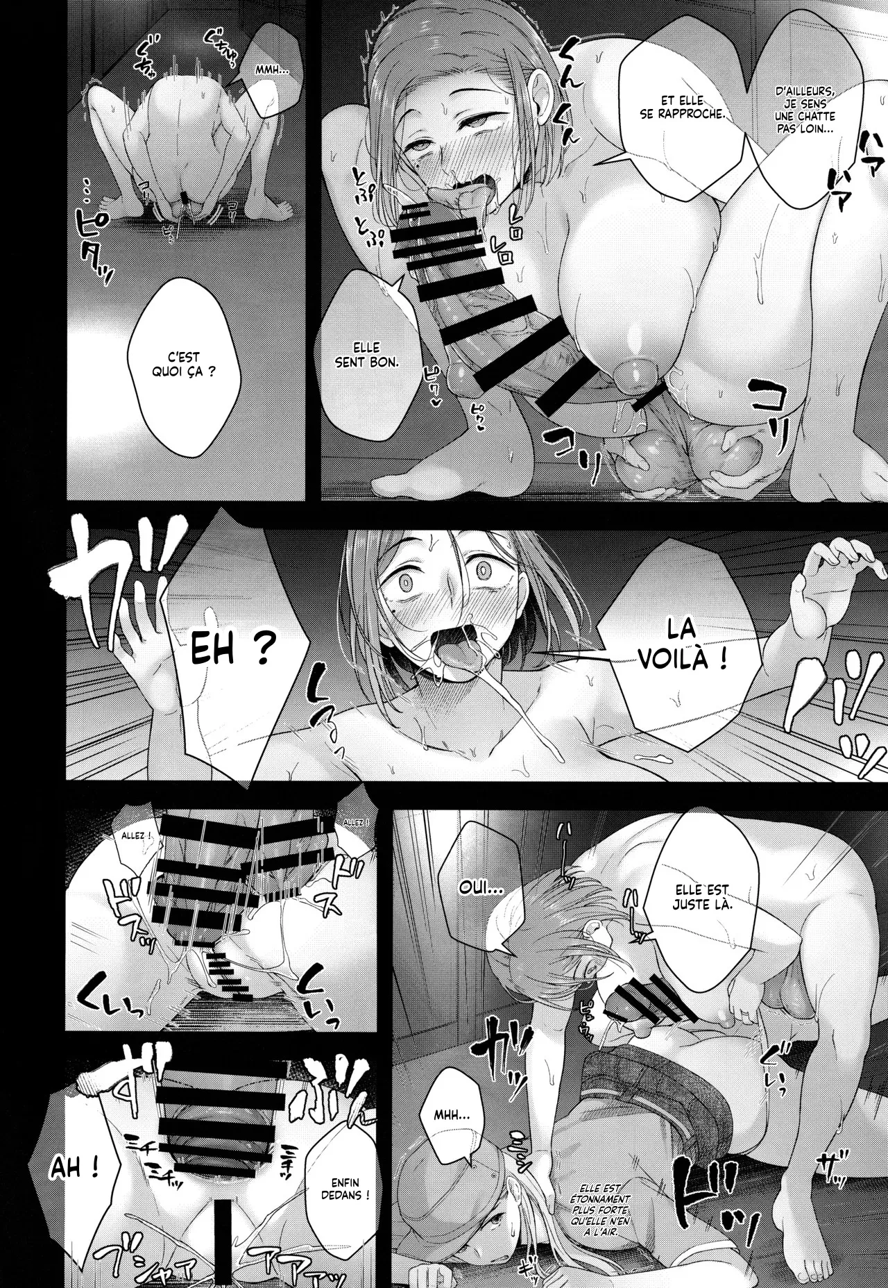 (Futaket 29) [Silicon Jichou (Condessa)] Hiiragi Haruko wa ○○○ o Hayashita | Une Mère au foyer en manque d'argent s'est fait pousser un Pénis [French] [Lopxi] Bildnummer 27