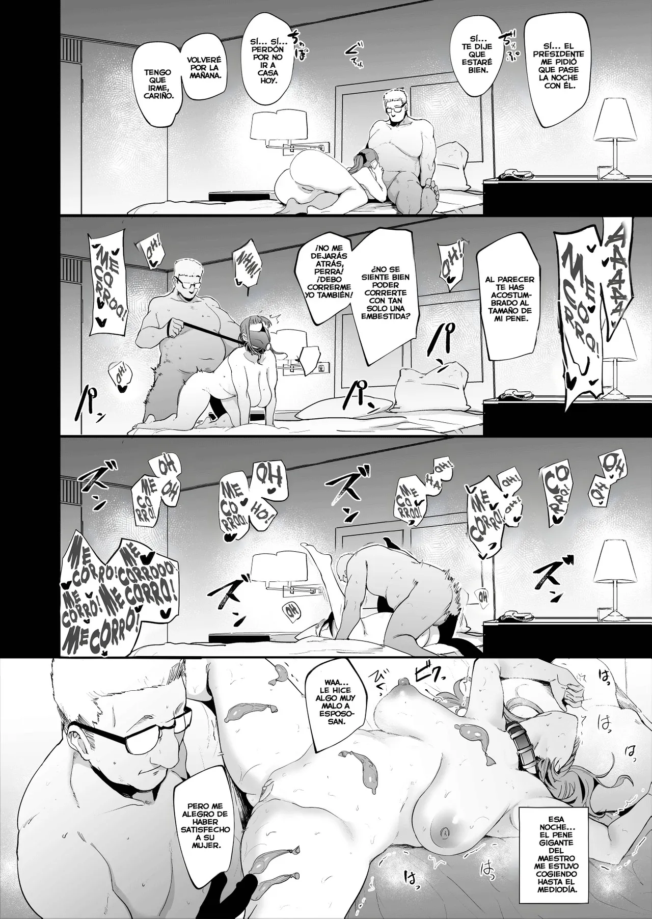 [SOUND MILK (Otochichi)] Fella Mask Fujin｜La Esposa De La Mascara de Mamadas 1 [Spanish] [Sylar Crew + Cid El Shadow Scan] [Decensored] image number 21