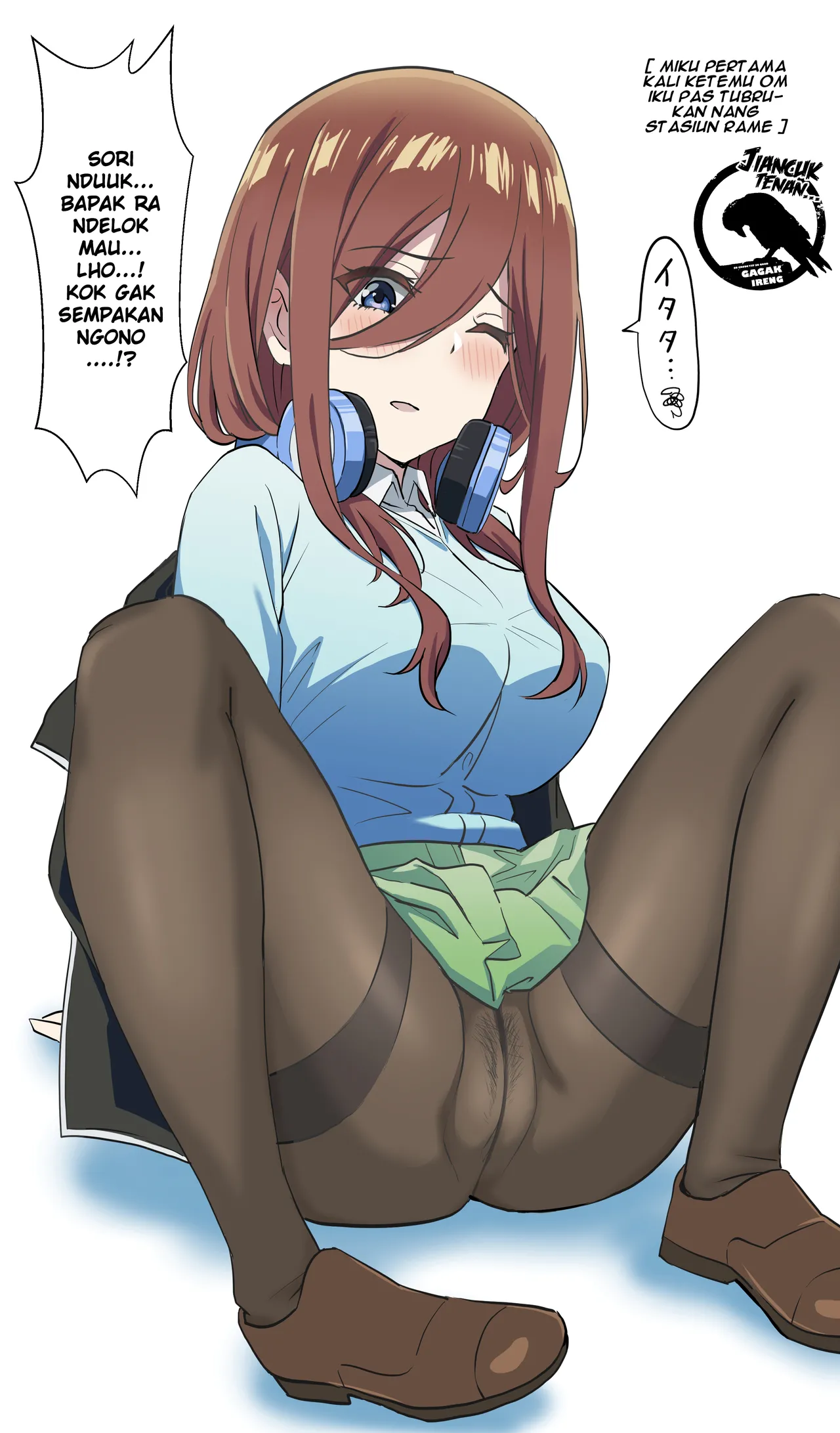 [Chiri Akuta] Miku's reckless prostitution (Gotoubun no Hanayome) [English & Javanese] [Gagak_Ireng] (rewrite) 이미지 번호 11