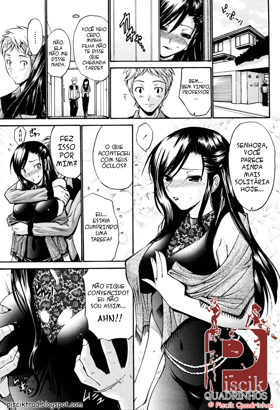 [Nishikawa Kou] Oyako Slave | Mother & Daughter Slave [Portuguese-BR] [Piscik Quadrinhos] image number 15