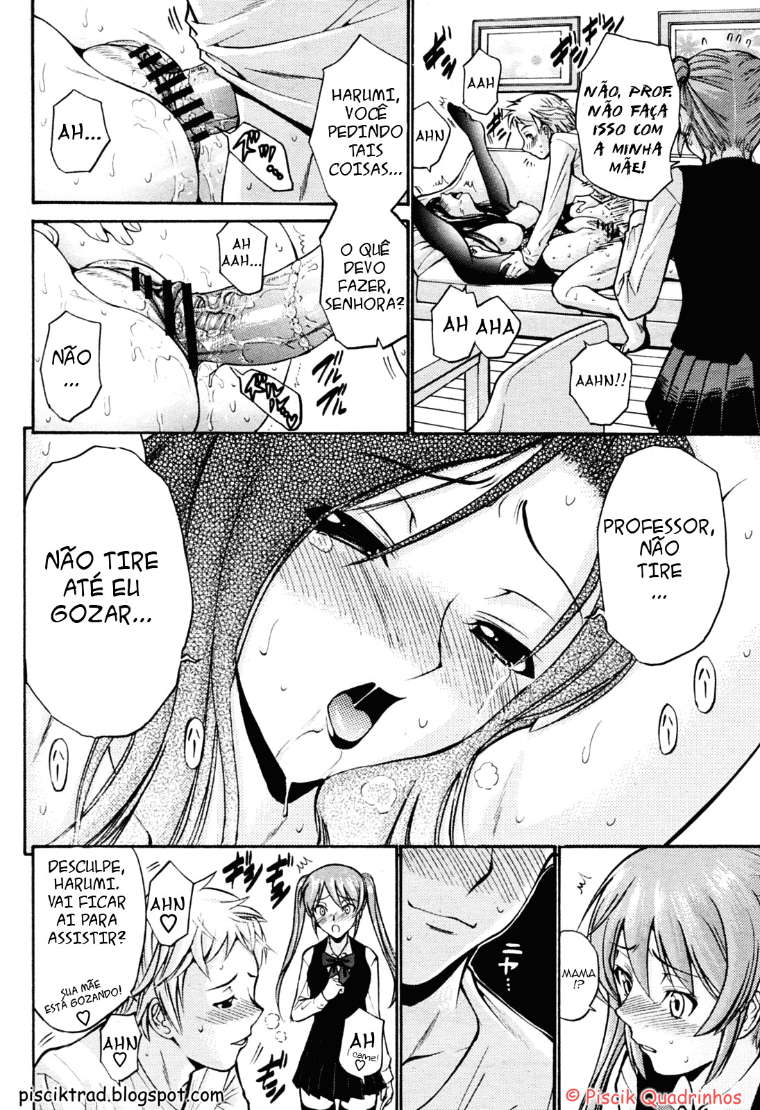 [Nishikawa Kou] Oyako Slave | Mother & Daughter Slave [Portuguese-BR] [Piscik Quadrinhos] image number 20