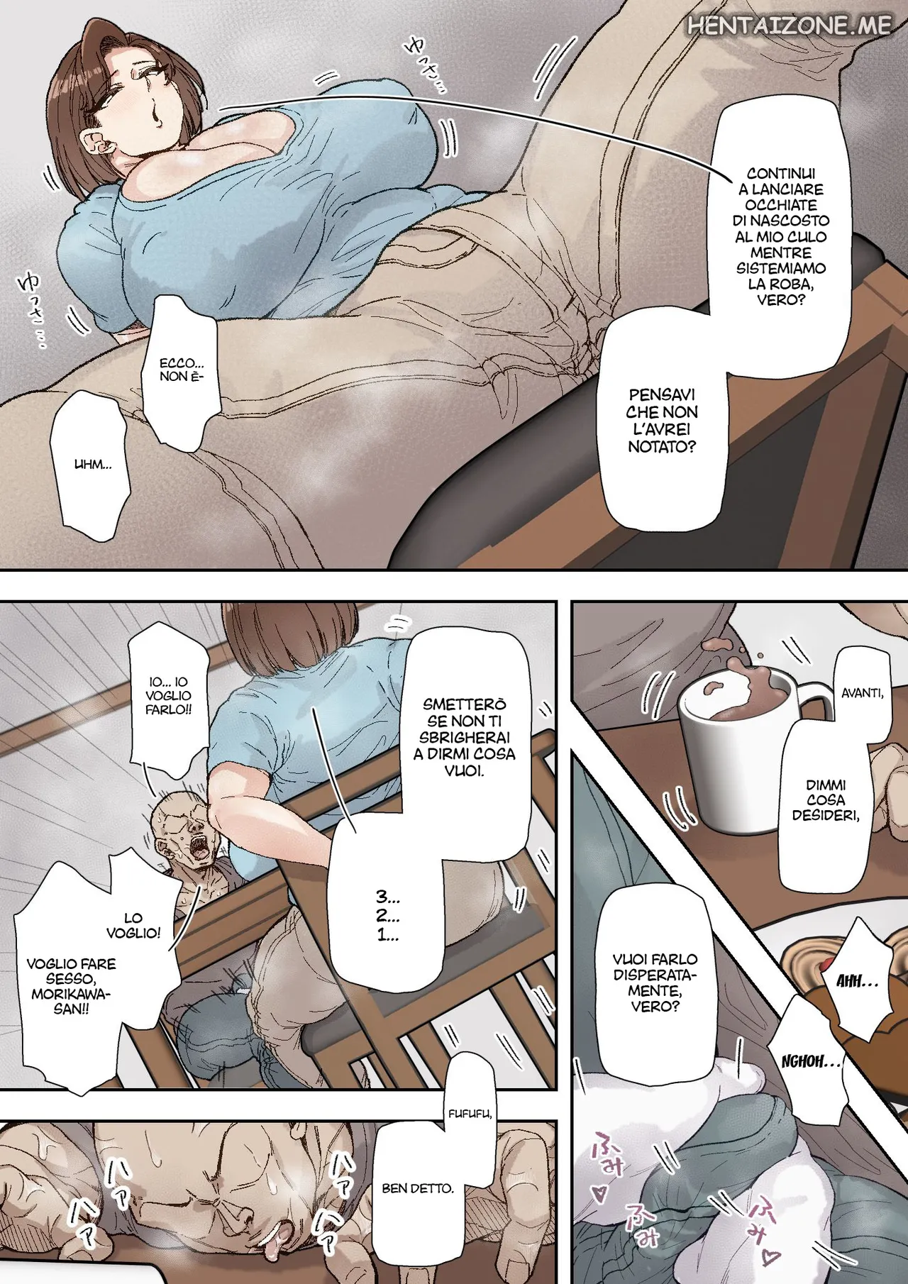 [Marui Square] Morikawa Minako (42) Beit-saki no Deka Chin-kun ni Assari Kan Ochi | Amo i Cazzi Grossi [Italian] image number 7