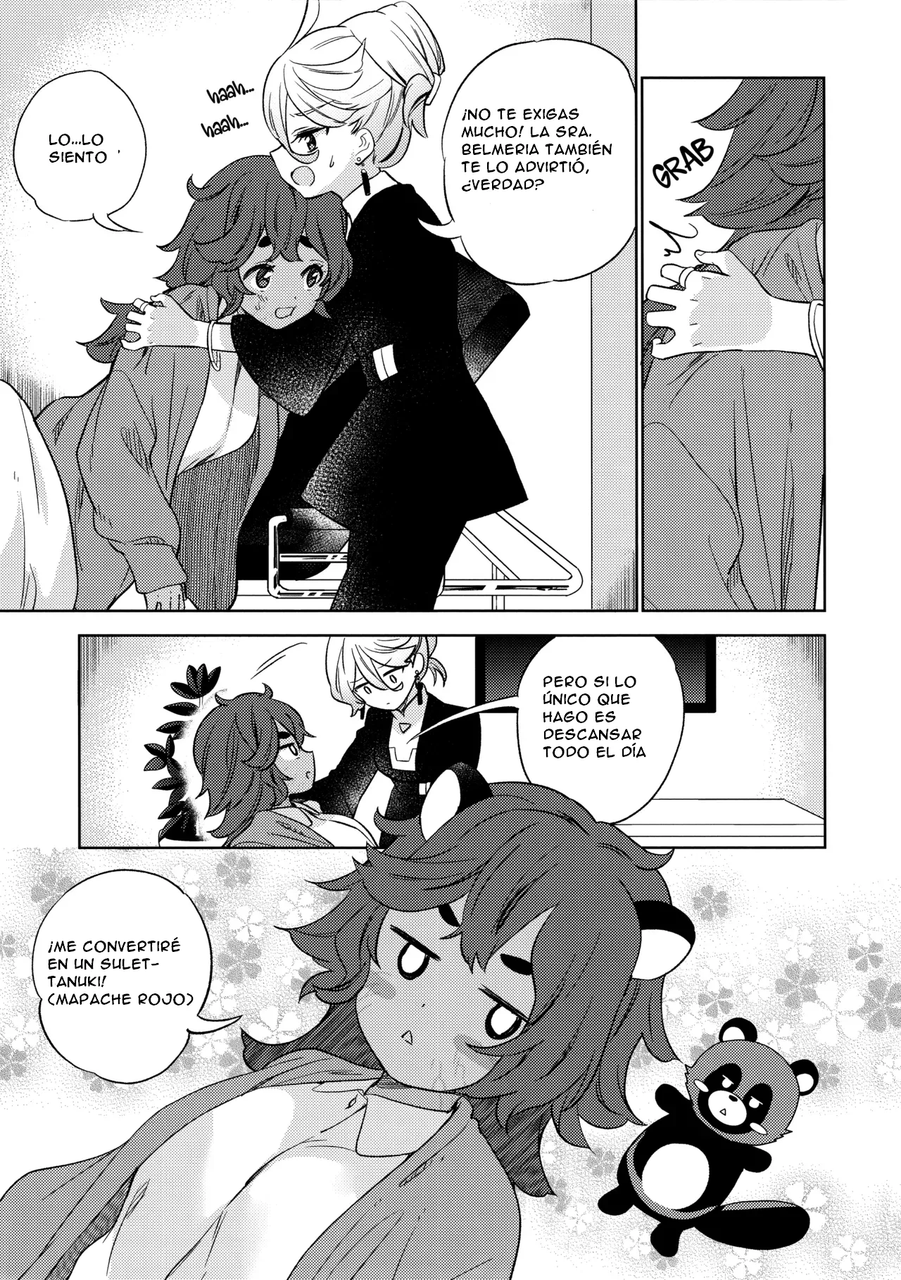 (C102) [Gutsutoma (Tachi)] Kienai Ato, Egao No Riyuu, Onaka Ga Suite. (Mobile Suit Gundam: The Witch from Mercury) [Spanish] [CristoferDeLosAndes] 图片编号 6