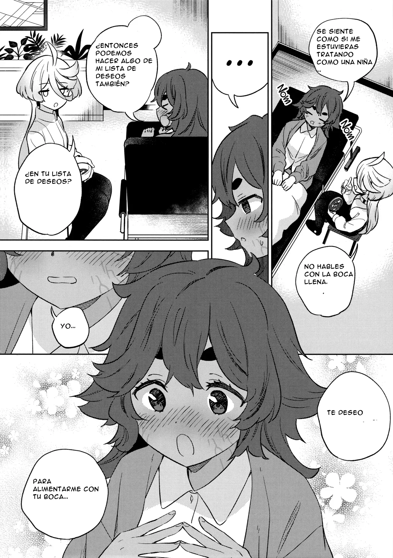 (C102) [Gutsutoma (Tachi)] Kienai Ato, Egao No Riyuu, Onaka Ga Suite. (Mobile Suit Gundam: The Witch from Mercury) [Spanish] [CristoferDeLosAndes] 图片编号 13