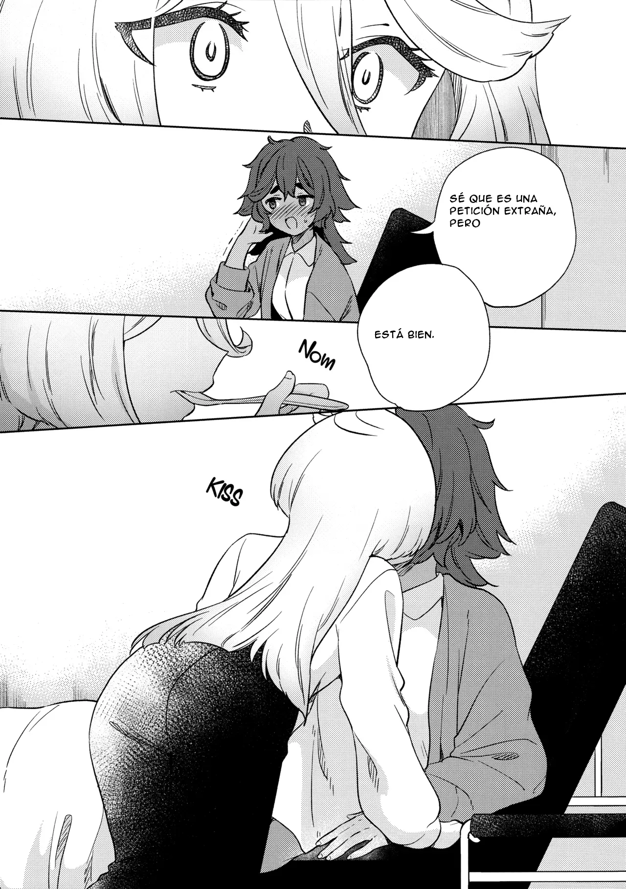 (C102) [Gutsutoma (Tachi)] Kienai Ato, Egao No Riyuu, Onaka Ga Suite. (Mobile Suit Gundam: The Witch from Mercury) [Spanish] [CristoferDeLosAndes] 图片编号 14