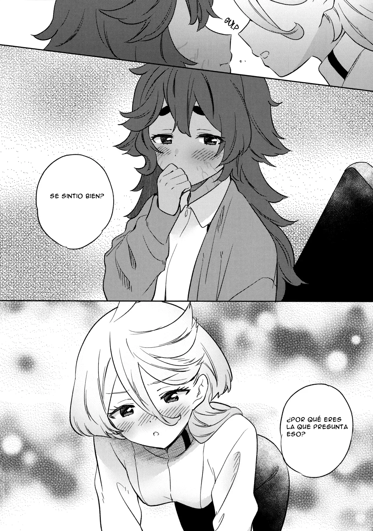 (C102) [Gutsutoma (Tachi)] Kienai Ato, Egao No Riyuu, Onaka Ga Suite. (Mobile Suit Gundam: The Witch from Mercury) [Spanish] [CristoferDeLosAndes] 图片编号 15