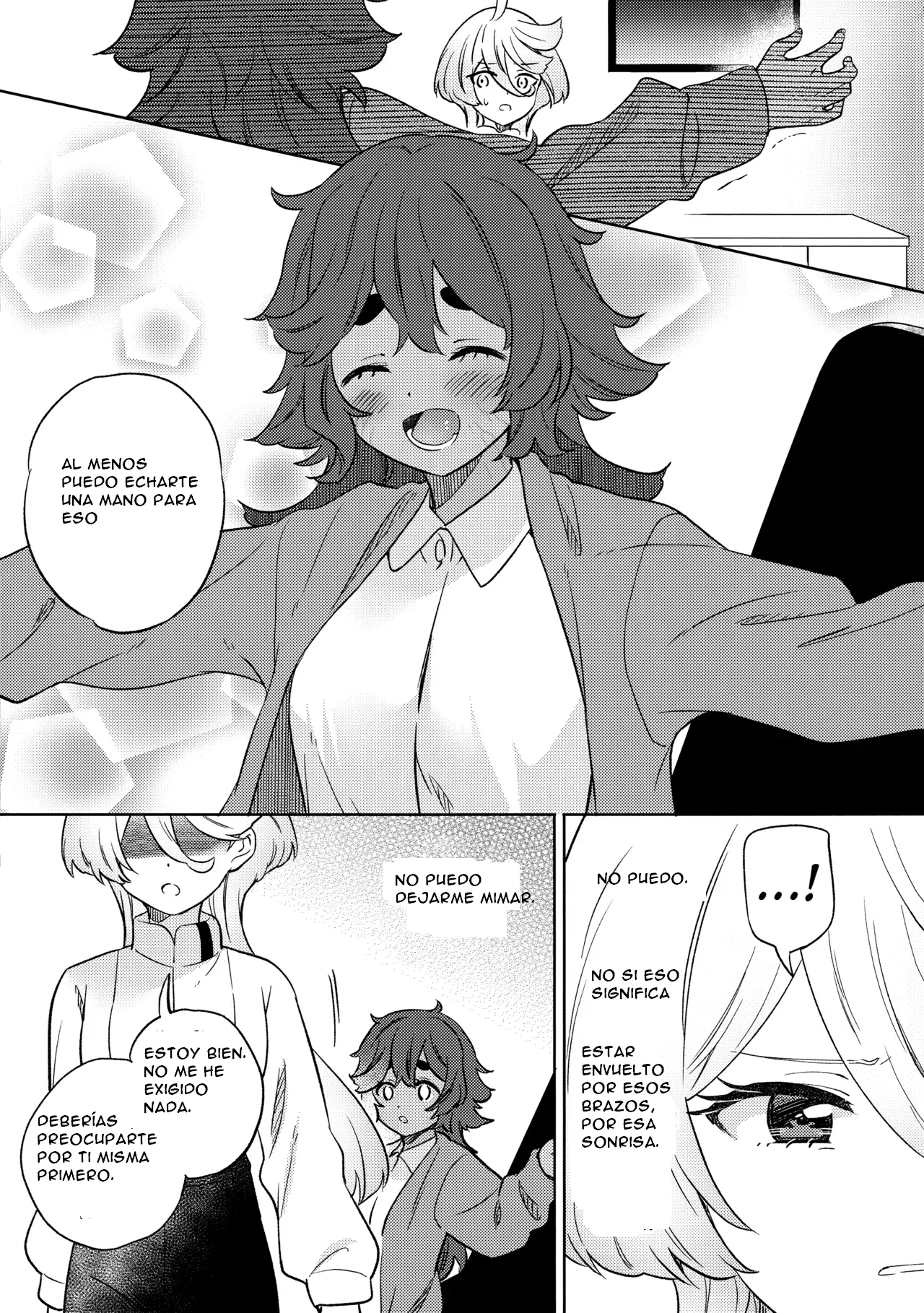 (C102) [Gutsutoma (Tachi)] Kienai Ato, Egao No Riyuu, Onaka Ga Suite. (Mobile Suit Gundam: The Witch from Mercury) [Spanish] [CristoferDeLosAndes] 图片编号 18