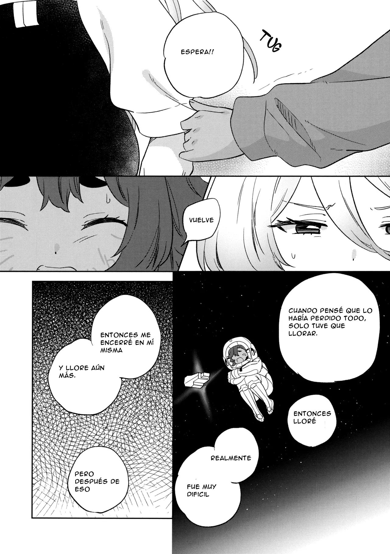 (C102) [Gutsutoma (Tachi)] Kienai Ato, Egao No Riyuu, Onaka Ga Suite. (Mobile Suit Gundam: The Witch from Mercury) [Spanish] [CristoferDeLosAndes] 图片编号 19