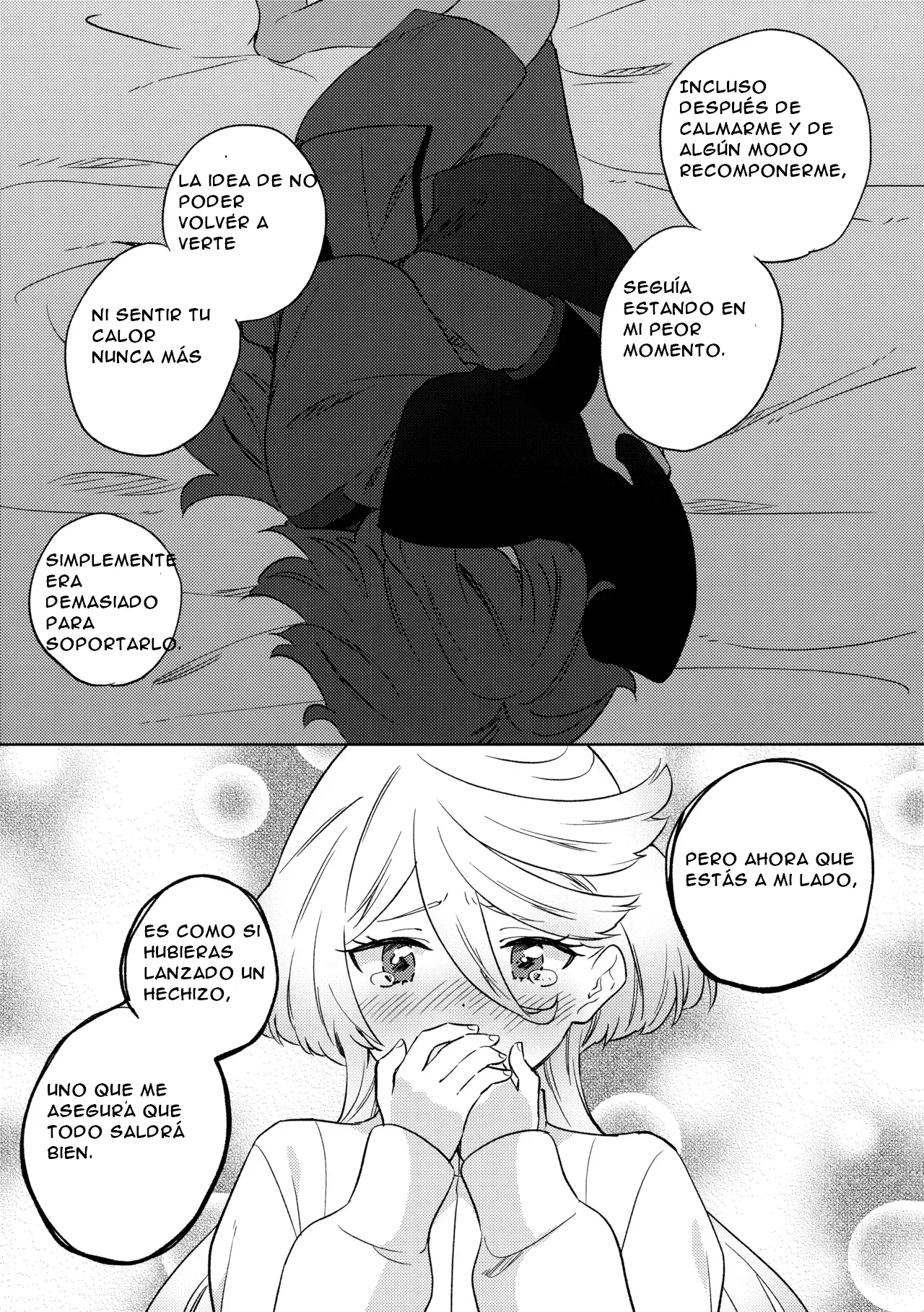 (C102) [Gutsutoma (Tachi)] Kienai Ato, Egao No Riyuu, Onaka Ga Suite. (Mobile Suit Gundam: The Witch from Mercury) [Spanish] [CristoferDeLosAndes] 图片编号 26