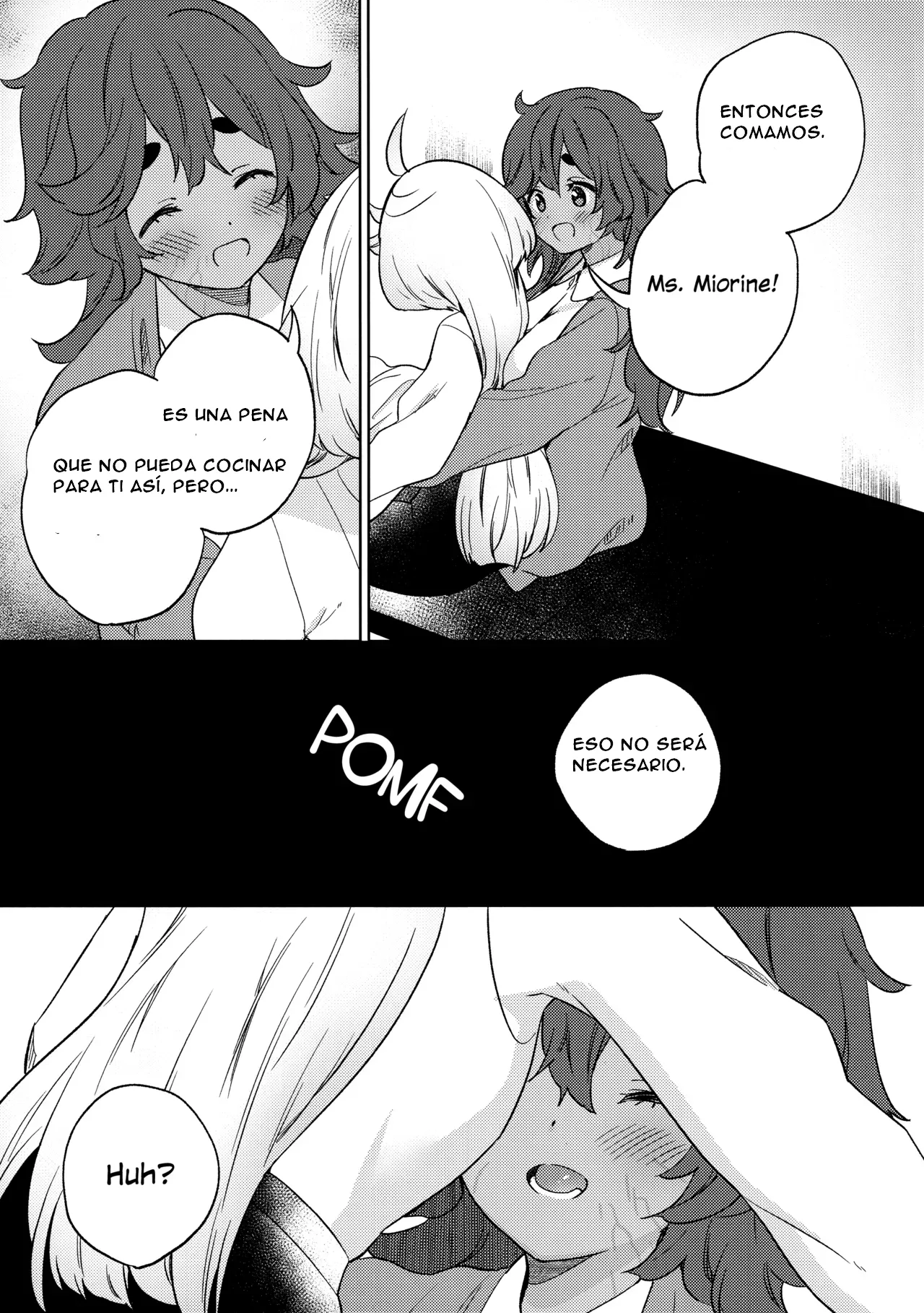 (C102) [Gutsutoma (Tachi)] Kienai Ato, Egao No Riyuu, Onaka Ga Suite. (Mobile Suit Gundam: The Witch from Mercury) [Spanish] [CristoferDeLosAndes] 图片编号 28