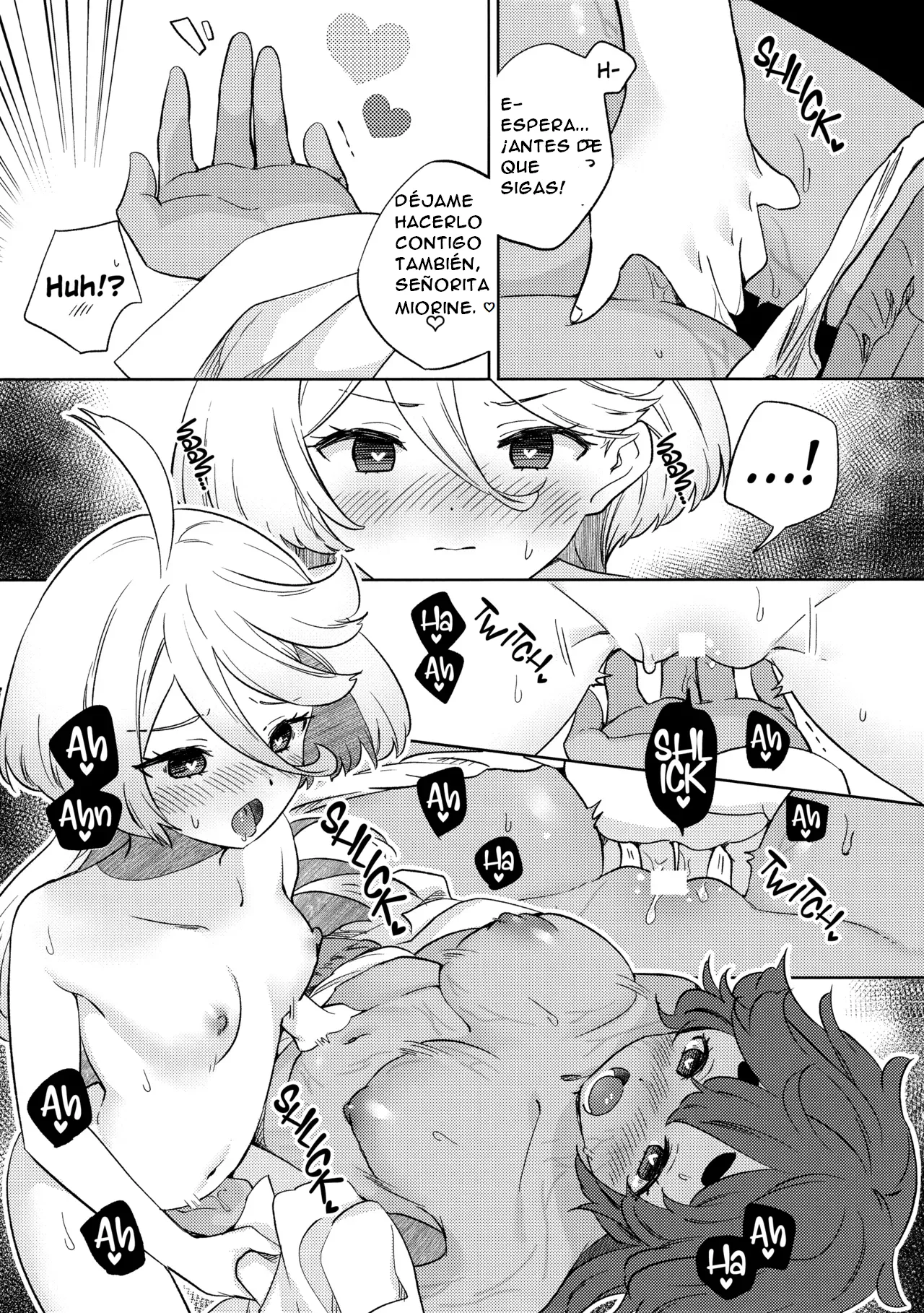 (C102) [Gutsutoma (Tachi)] Kienai Ato, Egao No Riyuu, Onaka Ga Suite. (Mobile Suit Gundam: The Witch from Mercury) [Spanish] [CristoferDeLosAndes] 图片编号 36