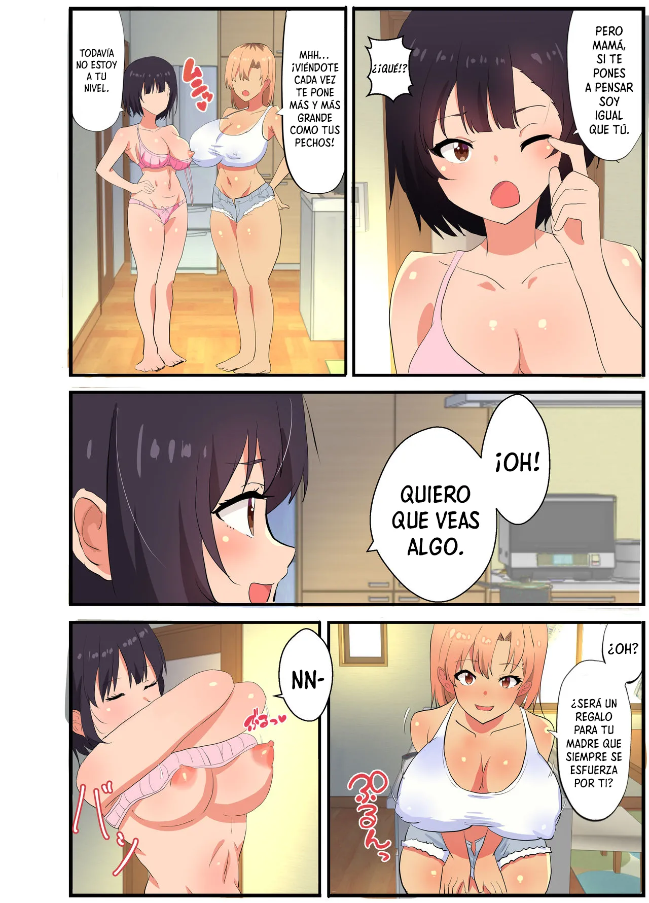 [tarobaumu] ~NTR Kazoku~ Kazoku Omoi no Tsuyoki na Moto Yanmama ga Musuko no Tomodachi no SeFri Benki ni Ochiru made [Spanish] [Lanerte] изображение № 4