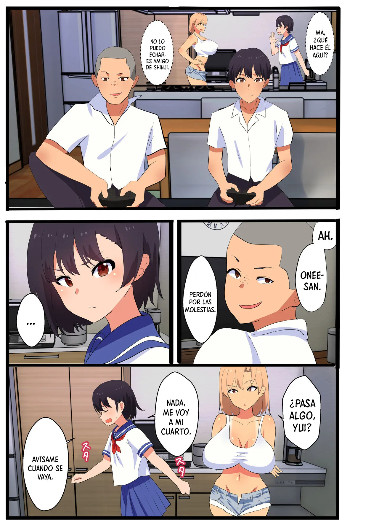 [tarobaumu] ~NTR Kazoku~ Kazoku Omoi no Tsuyoki na Moto Yanmama ga Musuko no Tomodachi no SeFri Benki ni Ochiru made [Spanish] [Lanerte] изображение № 9