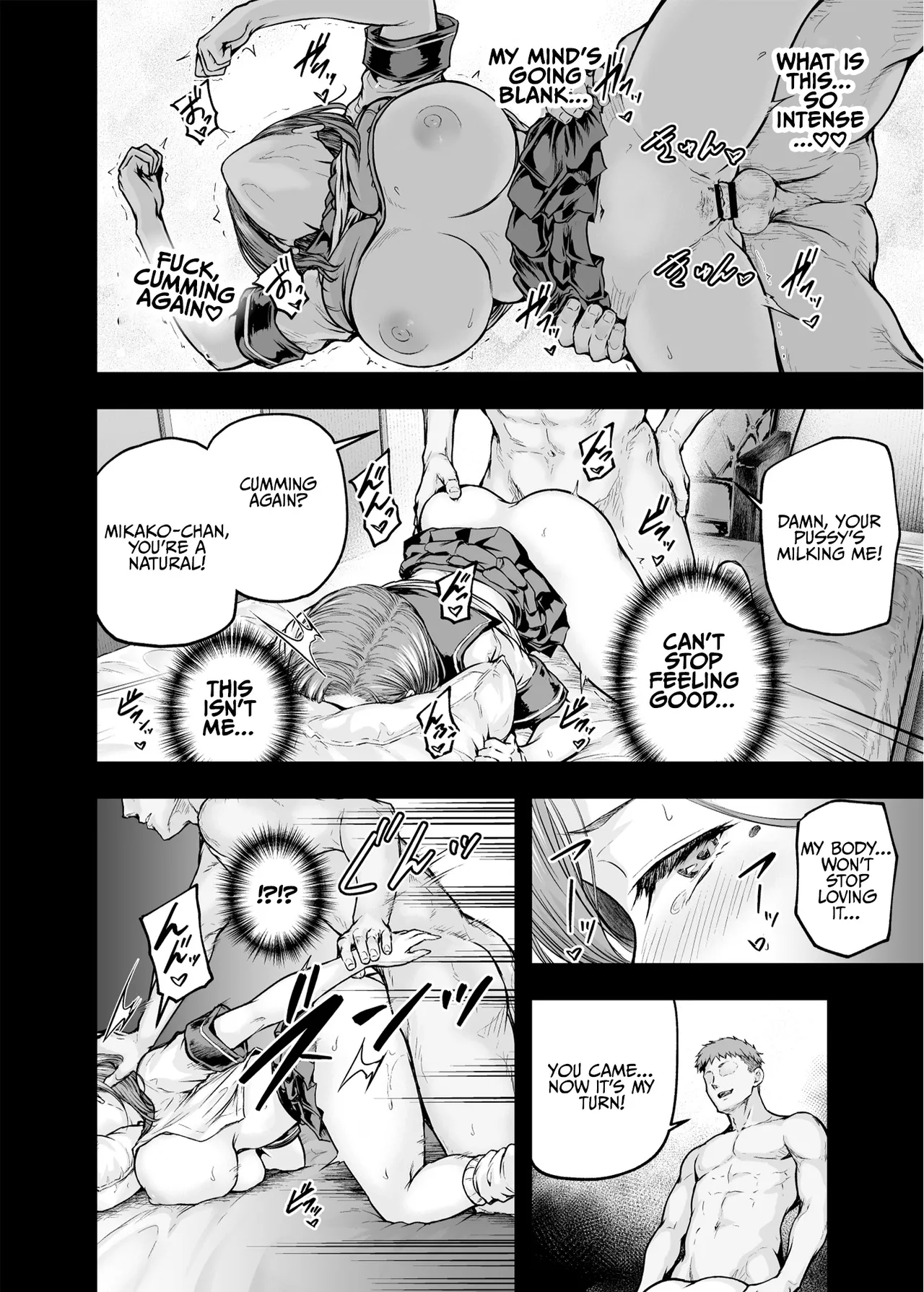 [Sazareito (Ohnaka Ito)] Mama ga Muchuu na Musume no Kareshi 2 - Kono Chinpo wa Kyouikujou Yoroshikunai node Mama ga Shori Shimasu. | Mom's obsessed with her Daughter's Boyfriend 2 [English] [SomeGoodHentai] [Digital] numero di immagine  24