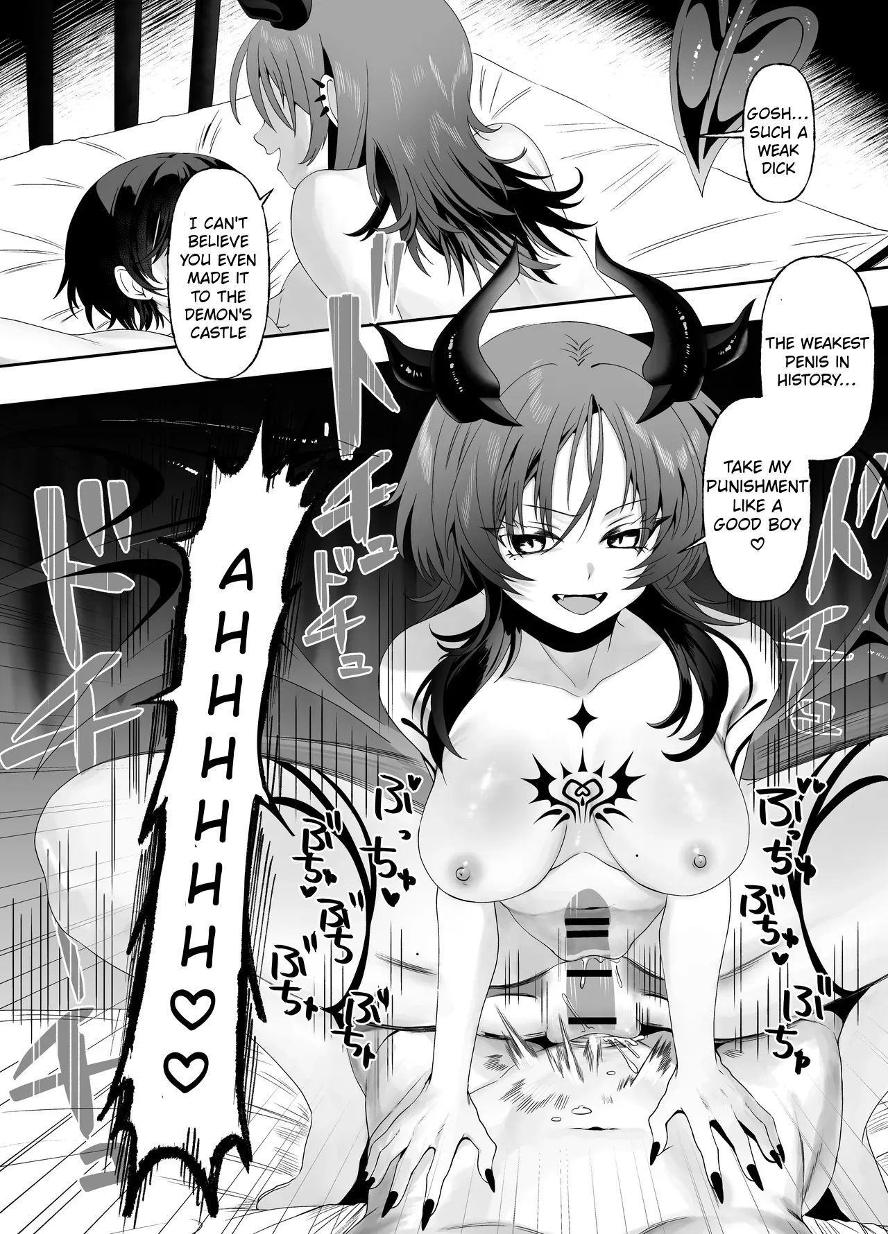[Permission (Alisame)] Yuusha no Haikijou de Succubus ni Mujihi ni Level Drain Sareru Ohanashi | A story about a hero being ruthlessly level-drained by a succubus [English] 图片编号 13