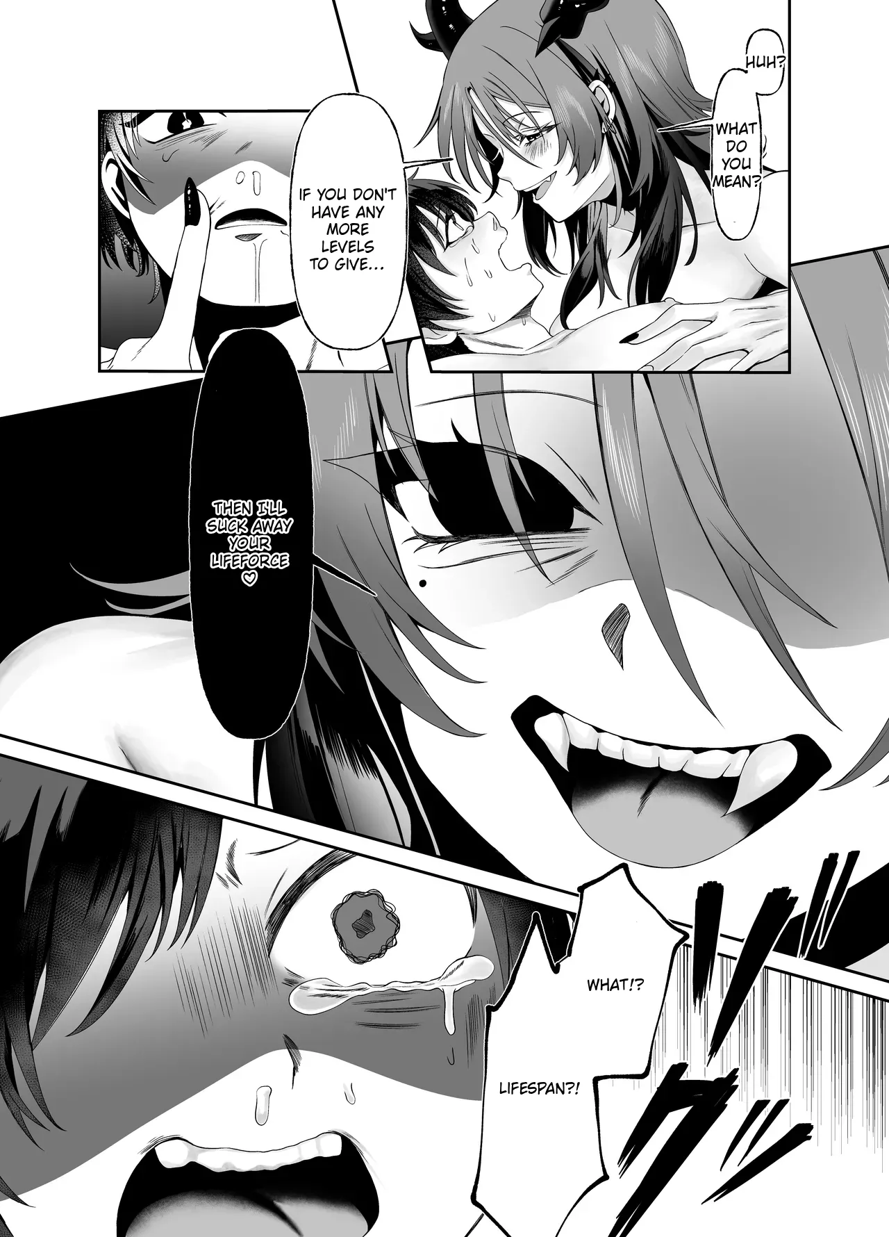 [Permission (Alisame)] Yuusha no Haikijou de Succubus ni Mujihi ni Level Drain Sareru Ohanashi | A story about a hero being ruthlessly level-drained by a succubus [English] 图片编号 18