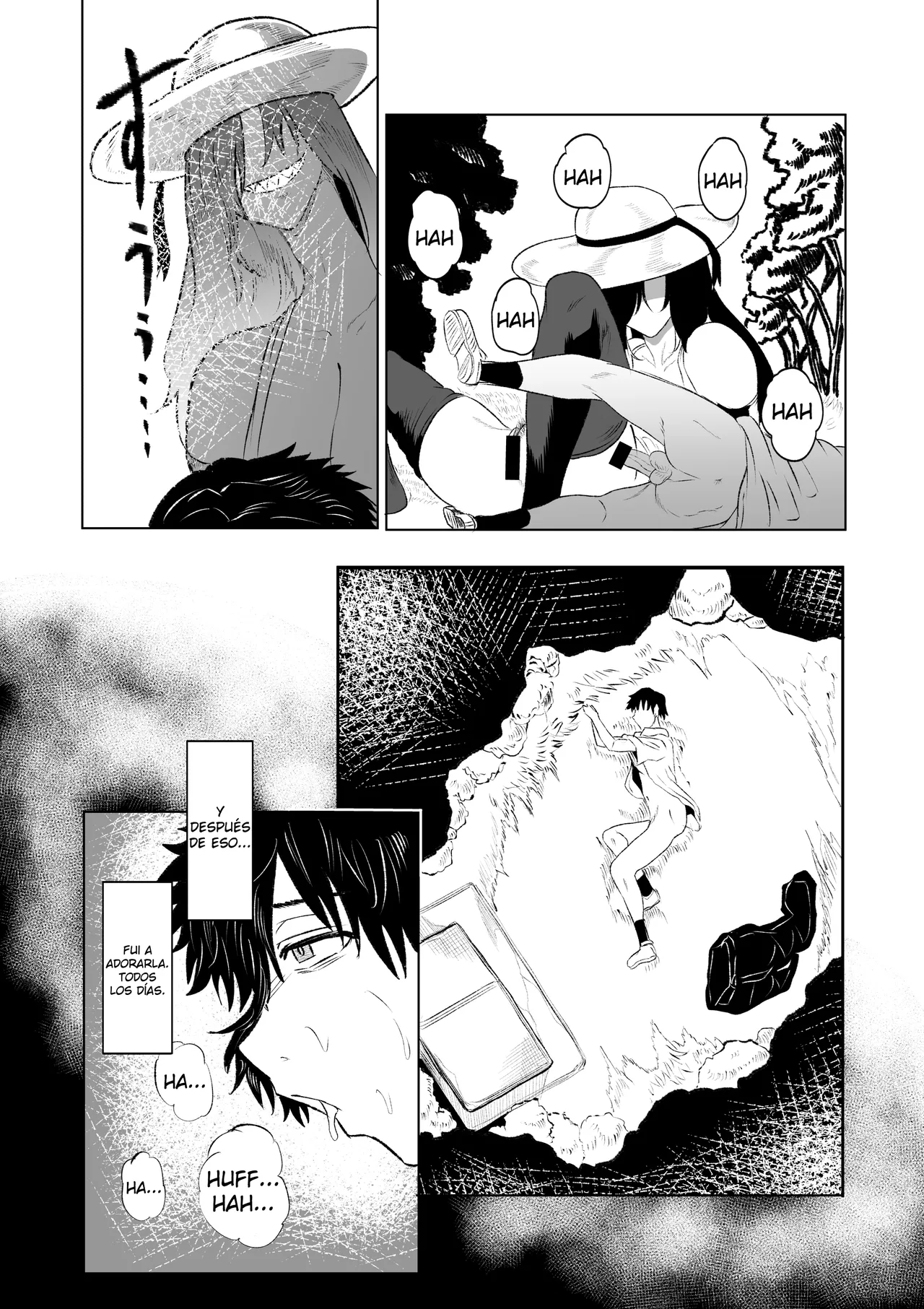 [HIDARIkiki (Kizuki Rei)] Hasshaku-sama - Deai to Sakushu | Hachishaku-Sama - El encuentro y el agotamiento [Spanish] [Sproutaex] image number 23